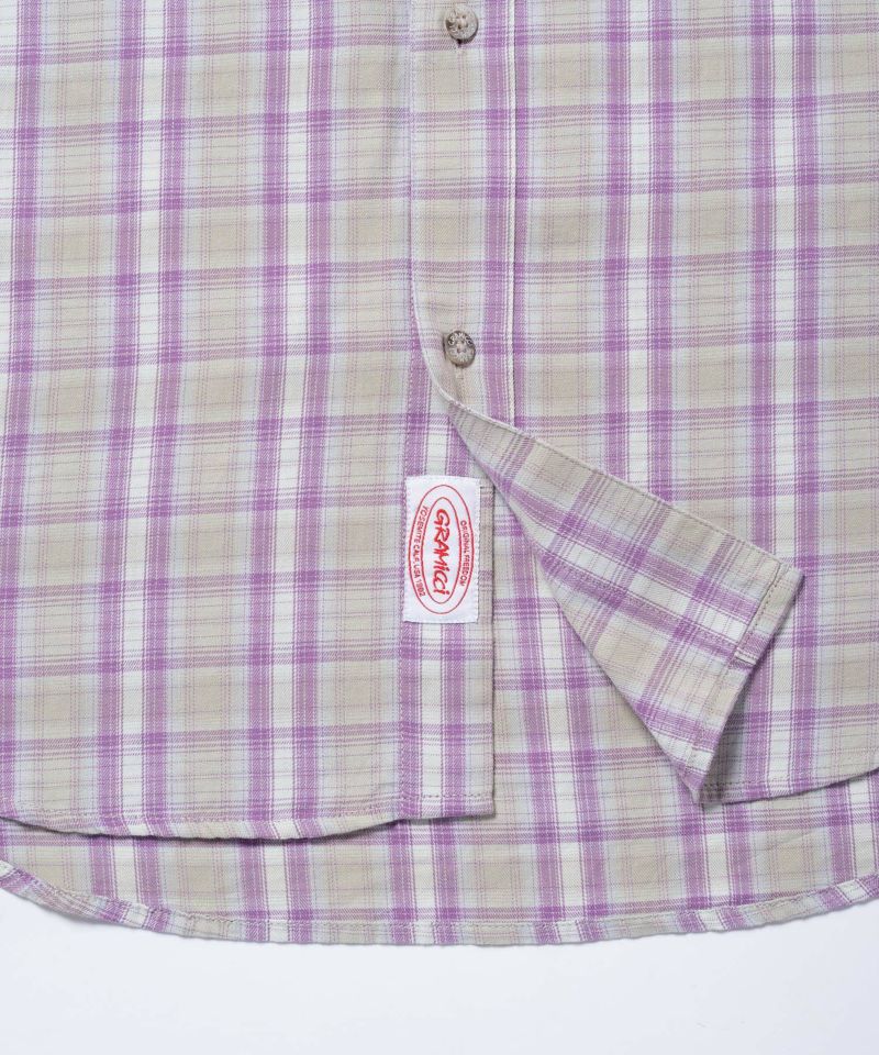 GRAMICCI / CHECKERED OMBRE SHIRT