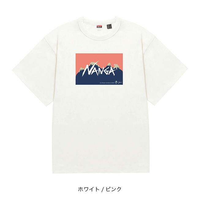 NANGA / NANGA x Jerry Ukai ECO HYBRID NANGA LOGO TEE