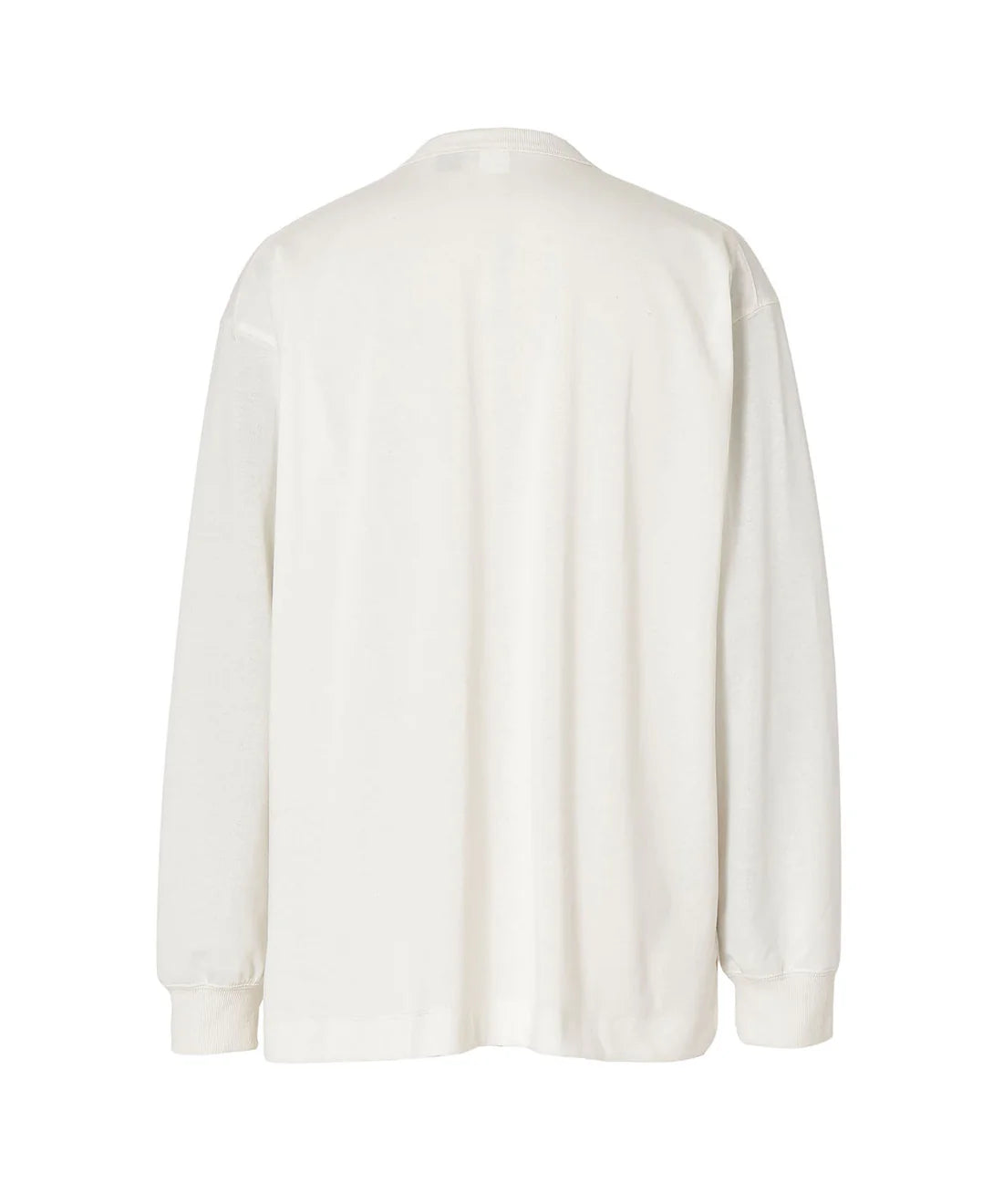 NANGA / ECO HYBRID BOX LOGO EMBROIDERY L/S TEE(UNISEX)