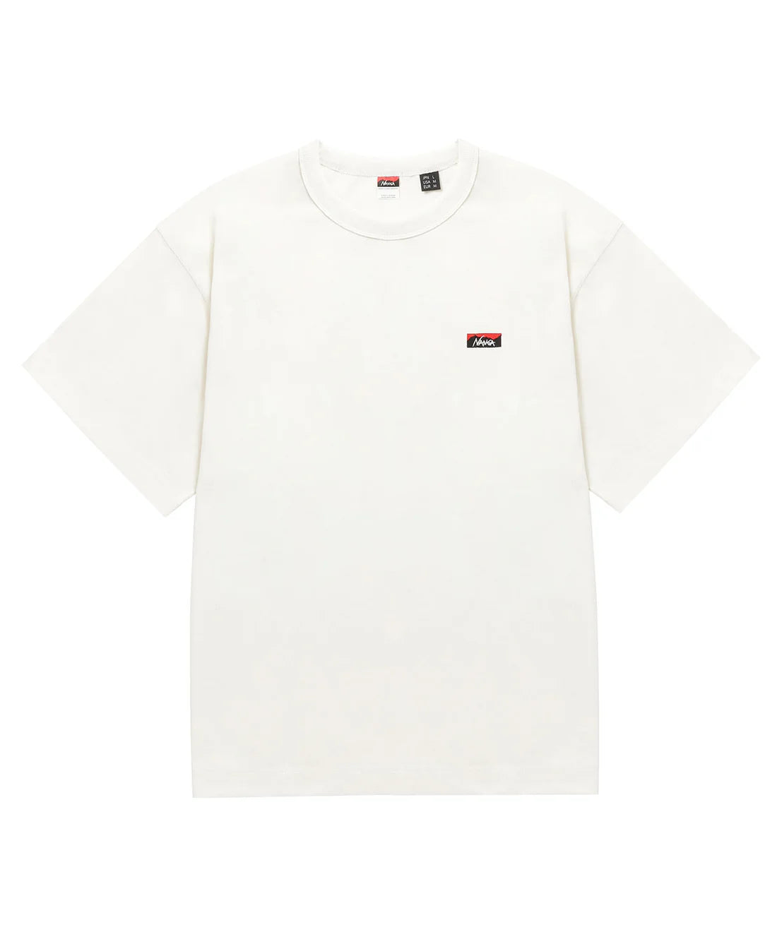 NANGA / ECO HYBRID BOX LOGO EMBROIDERY TEE
