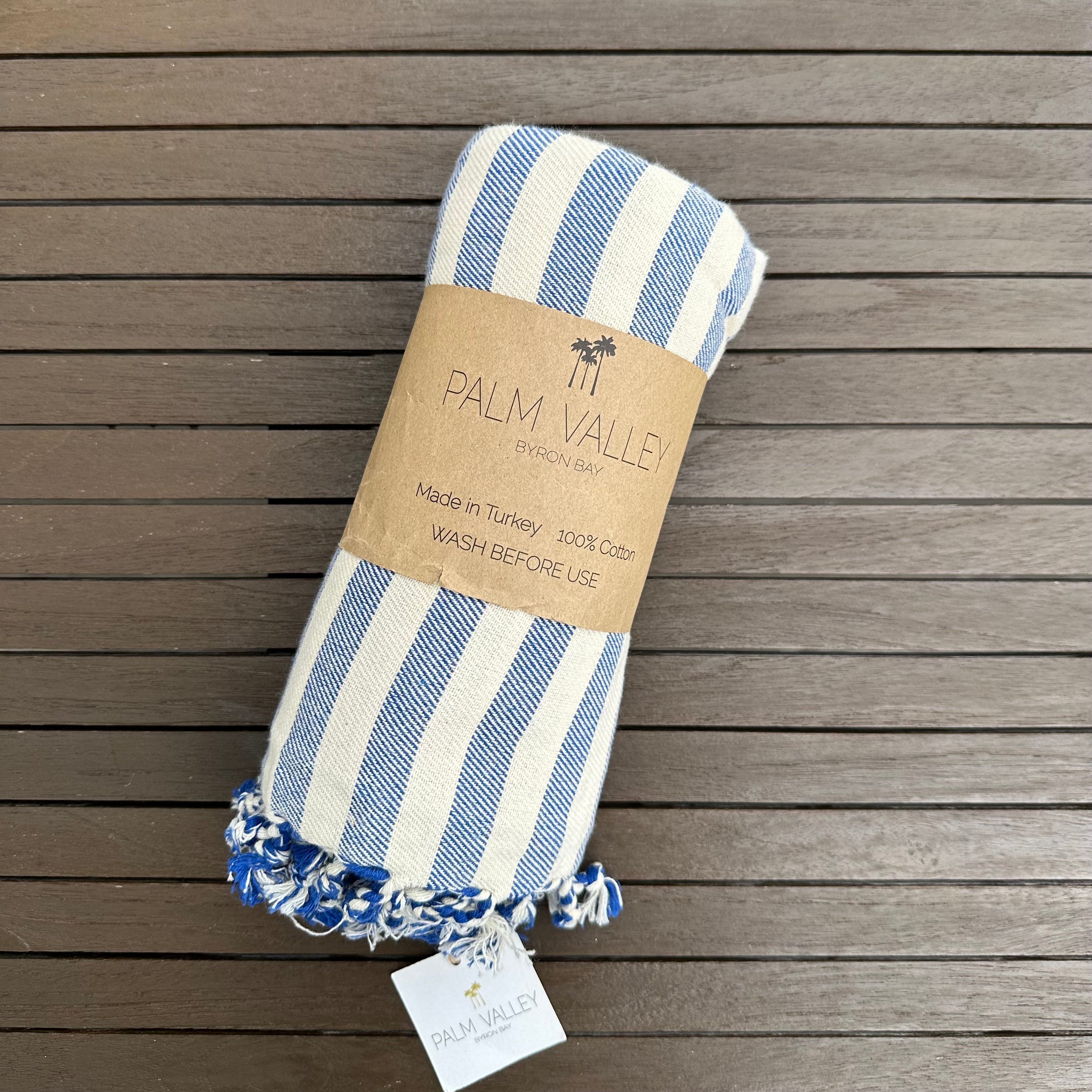 Auntierosa Holiday / VERTICAL STRIPE TURKISH TOWEL