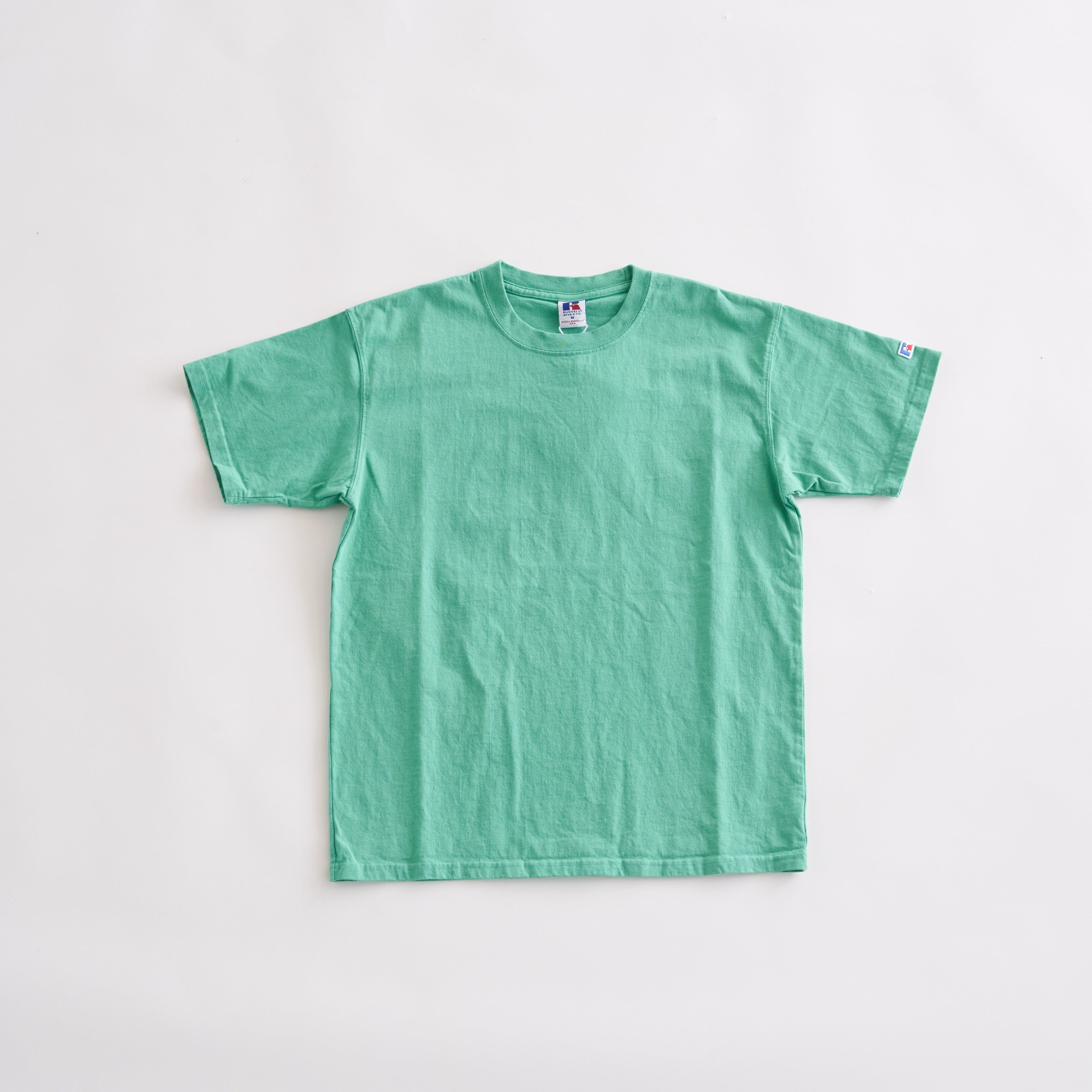 RUSSELL ATHELETIC / Germent Dyed Cotton Jersey S/S T