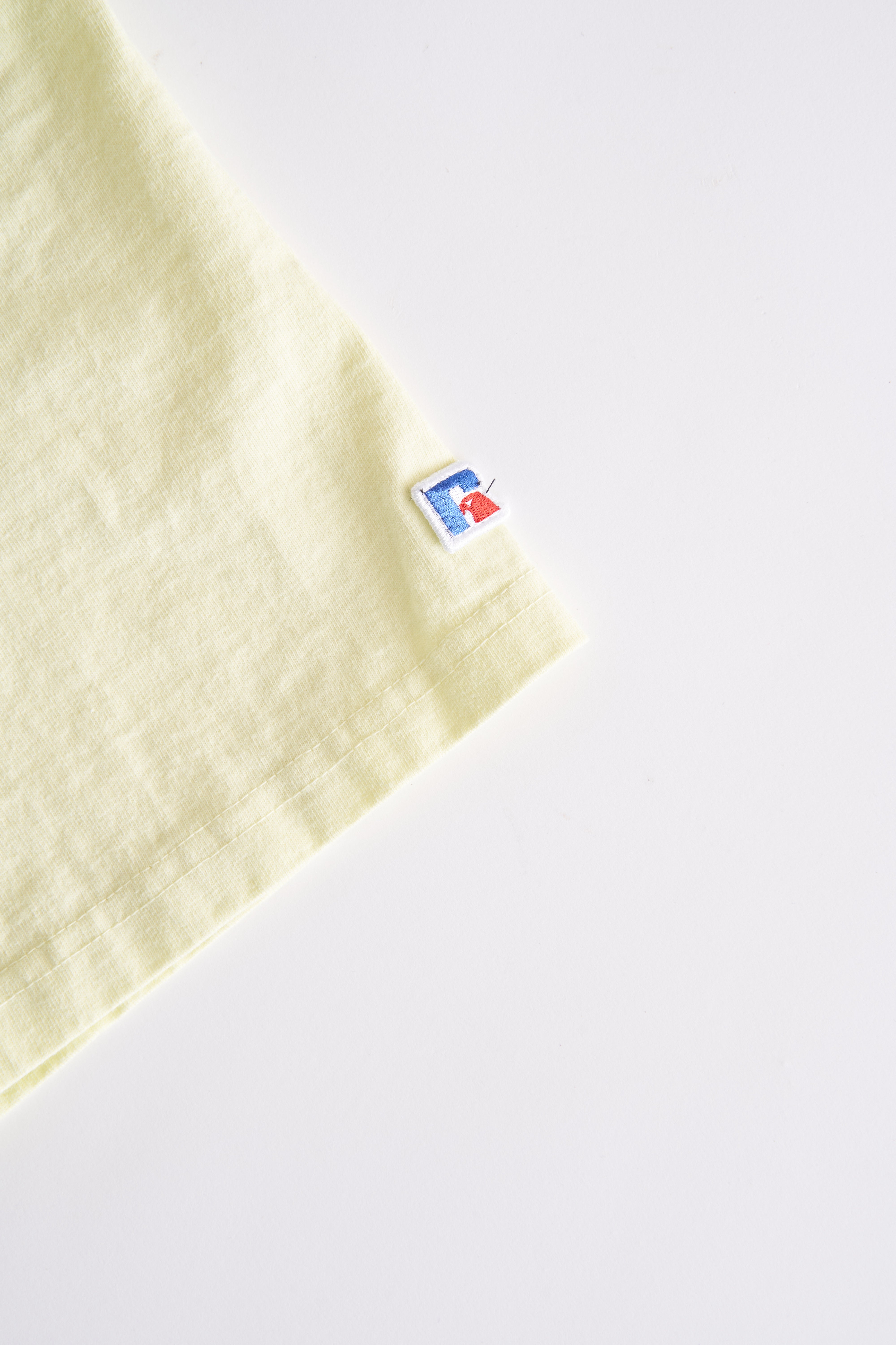 RUSSELL ATHELETIC / Germent Dyed Cotton Jersey S/S T