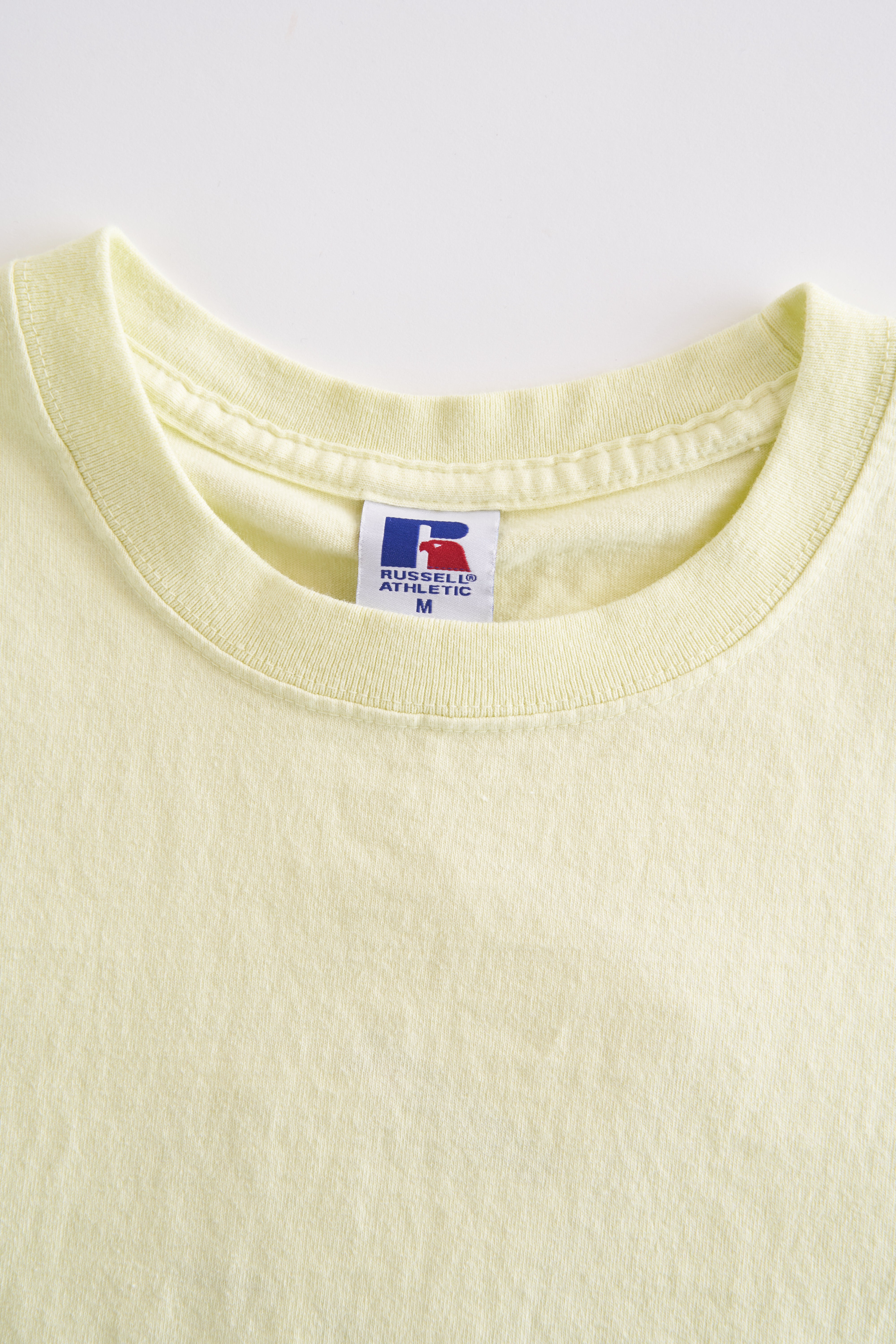 RUSSELL ATHELETIC / Germent Dyed Cotton Jersey S/S T