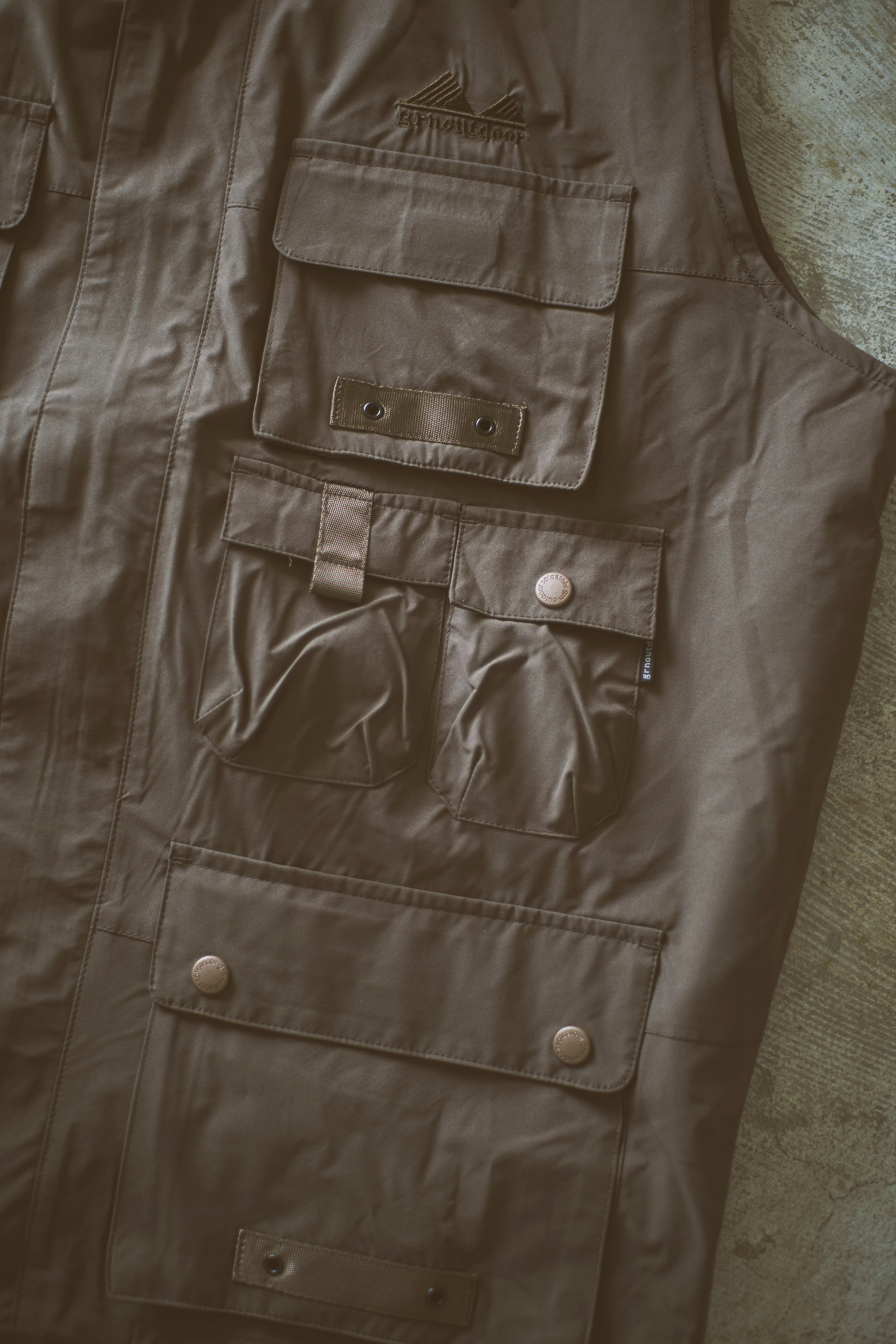 grn outdoor / MUSHI MUSHI VEST