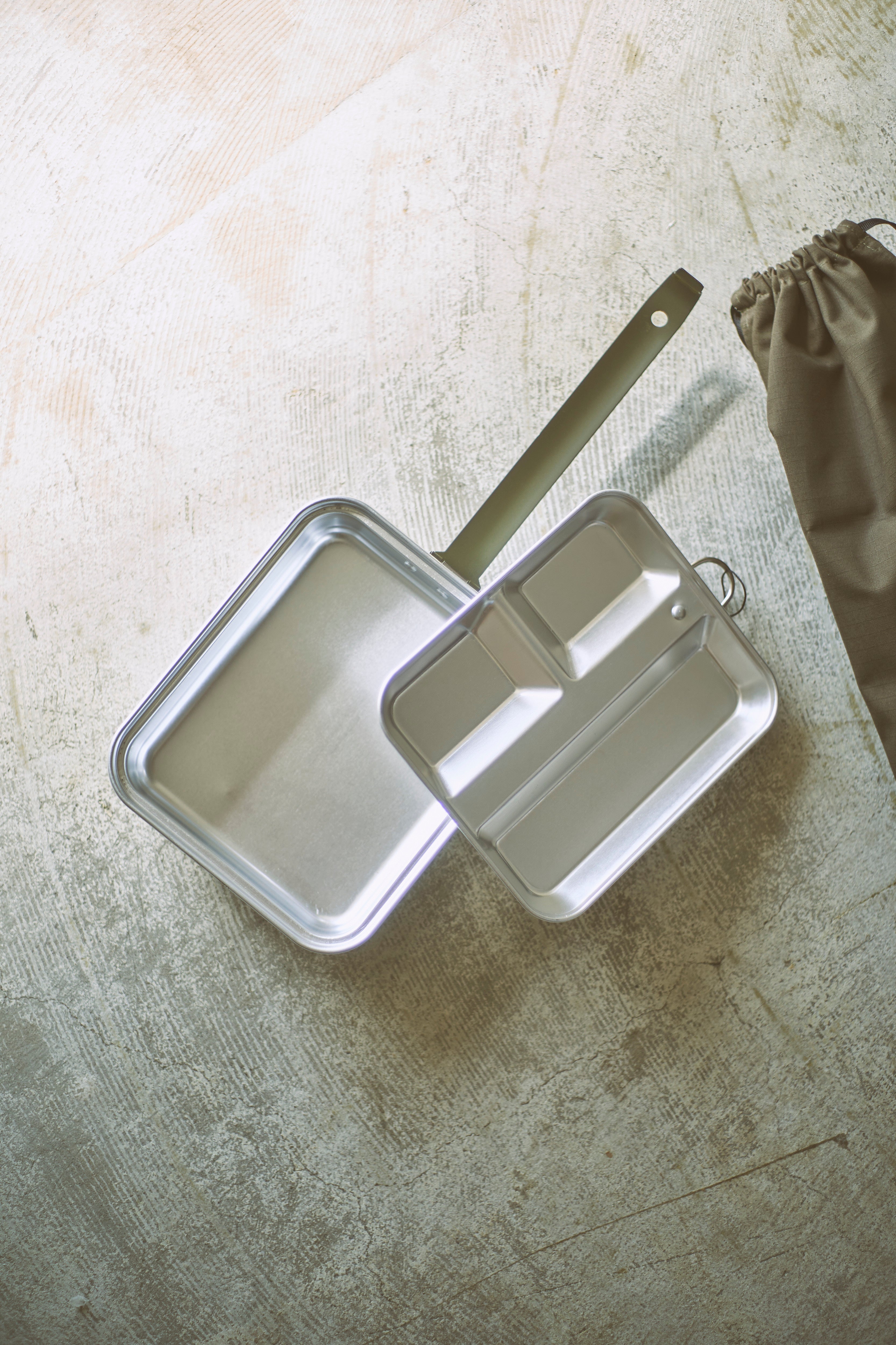 detourlife / MESS KIT PAN ALUMI (SQUARE )