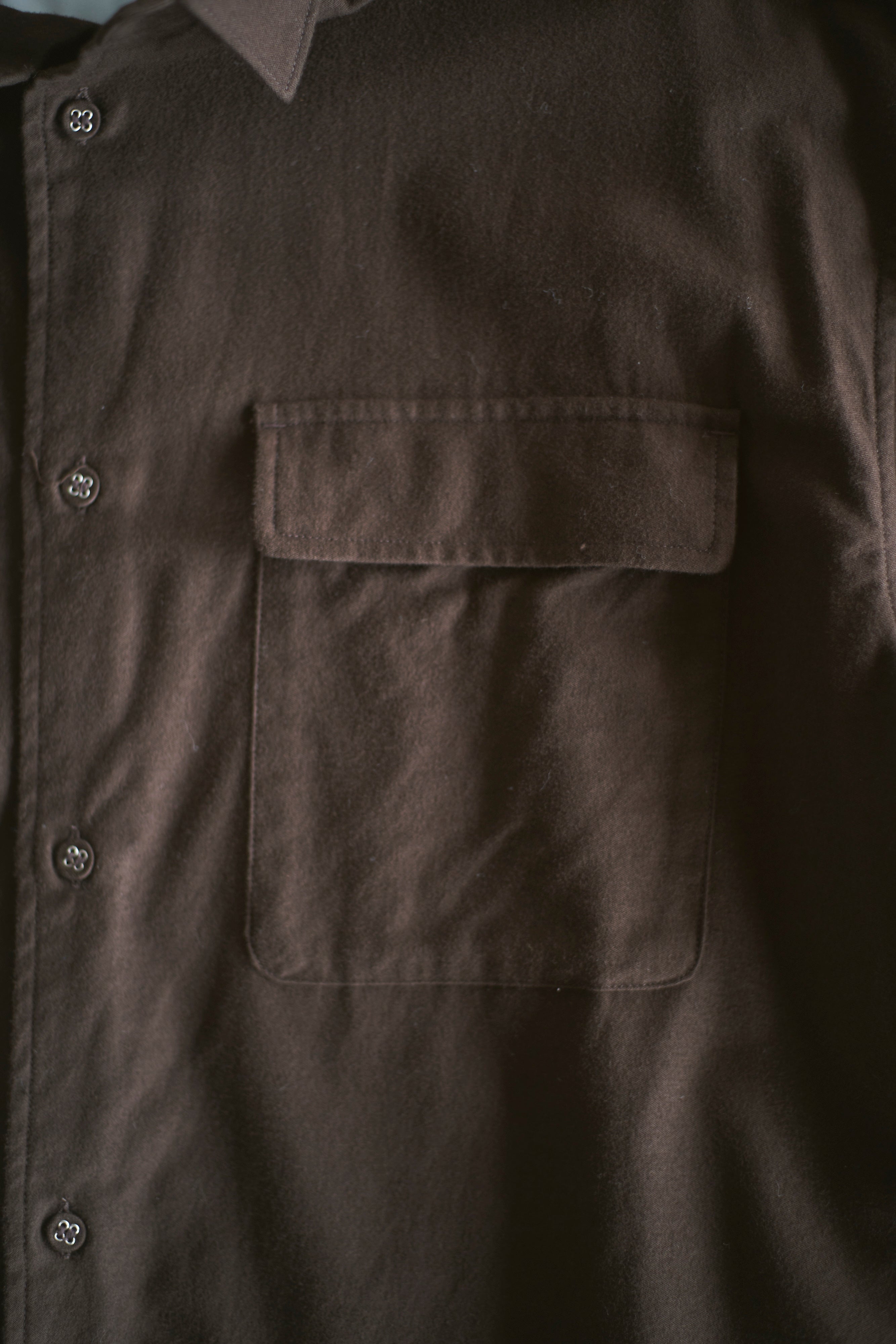 White Mountaineering / MOLESKIN WIDE SHIRT