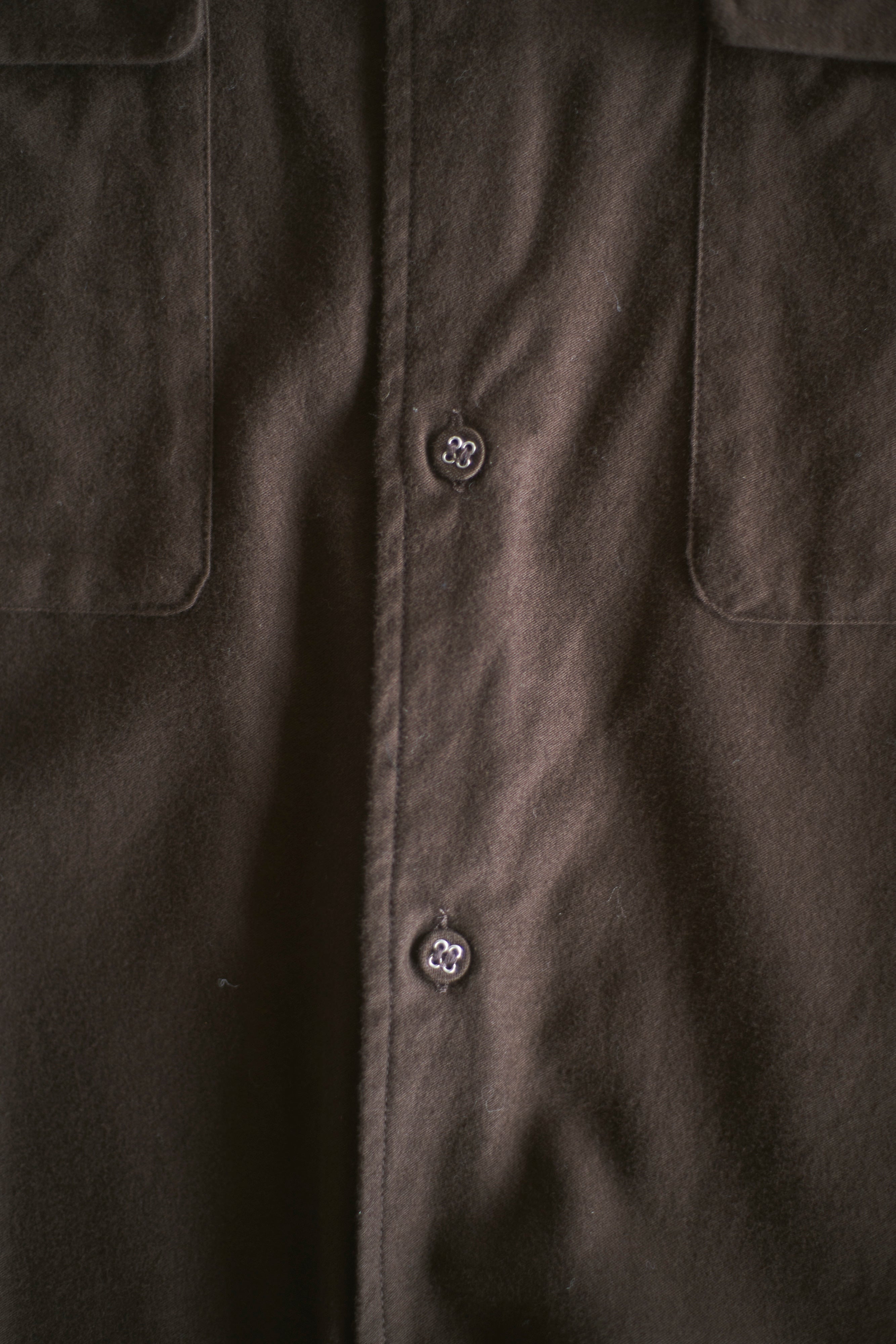White Mountaineering / MOLESKIN WIDE SHIRT