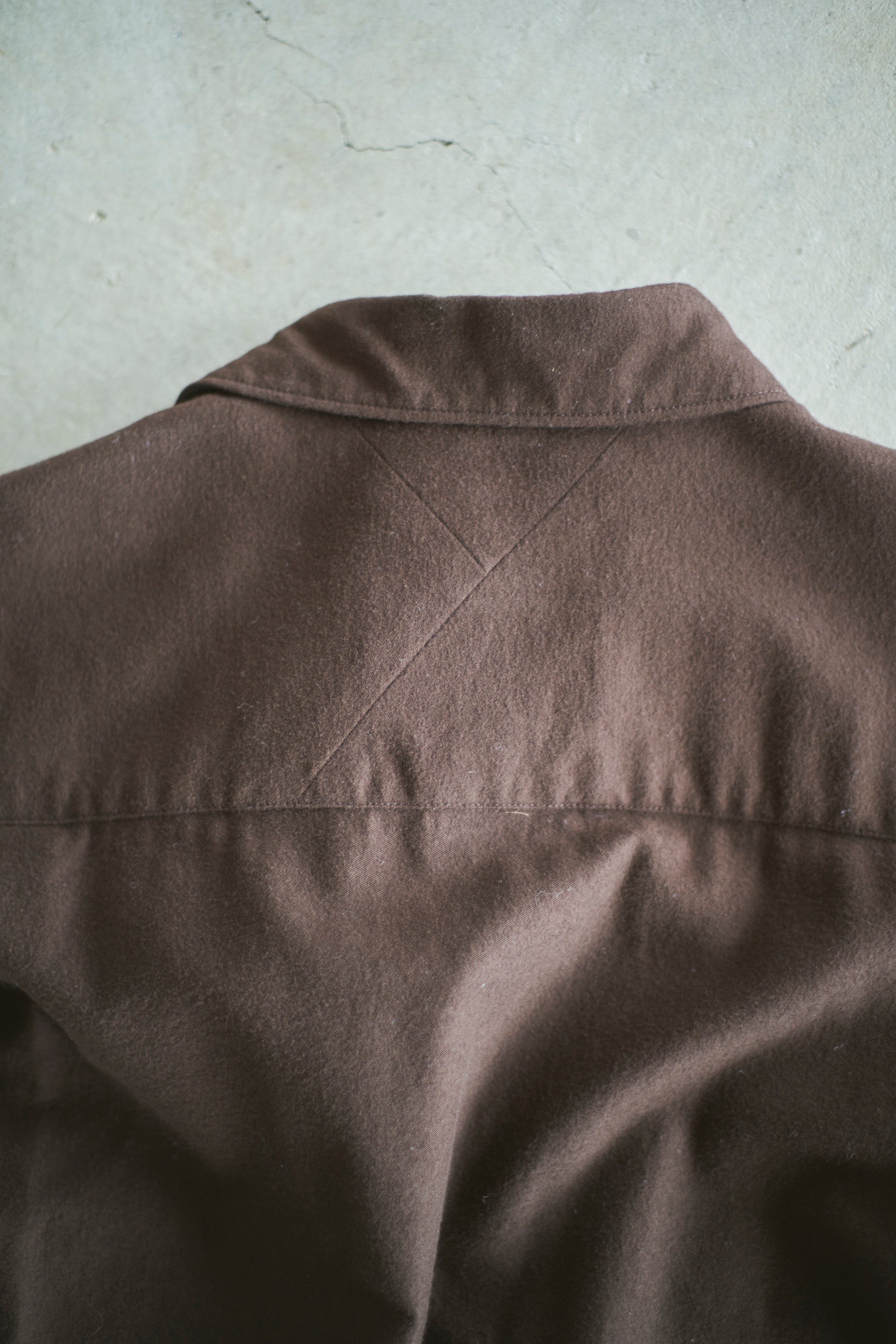 White Mountaineering / MOLESKIN WIDE SHIRT
