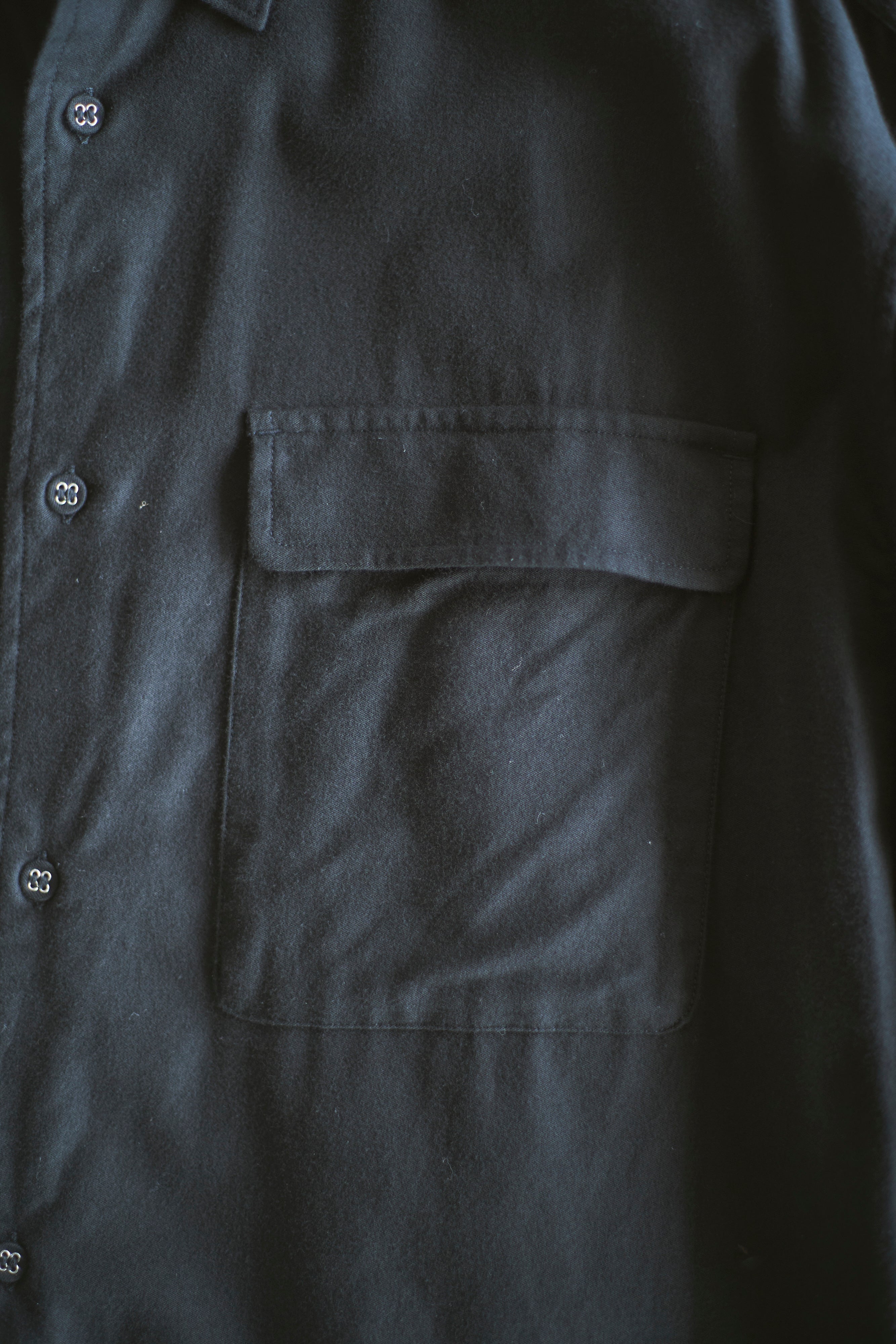 White Mountaineering / MOLESKIN WIDE SHIRT