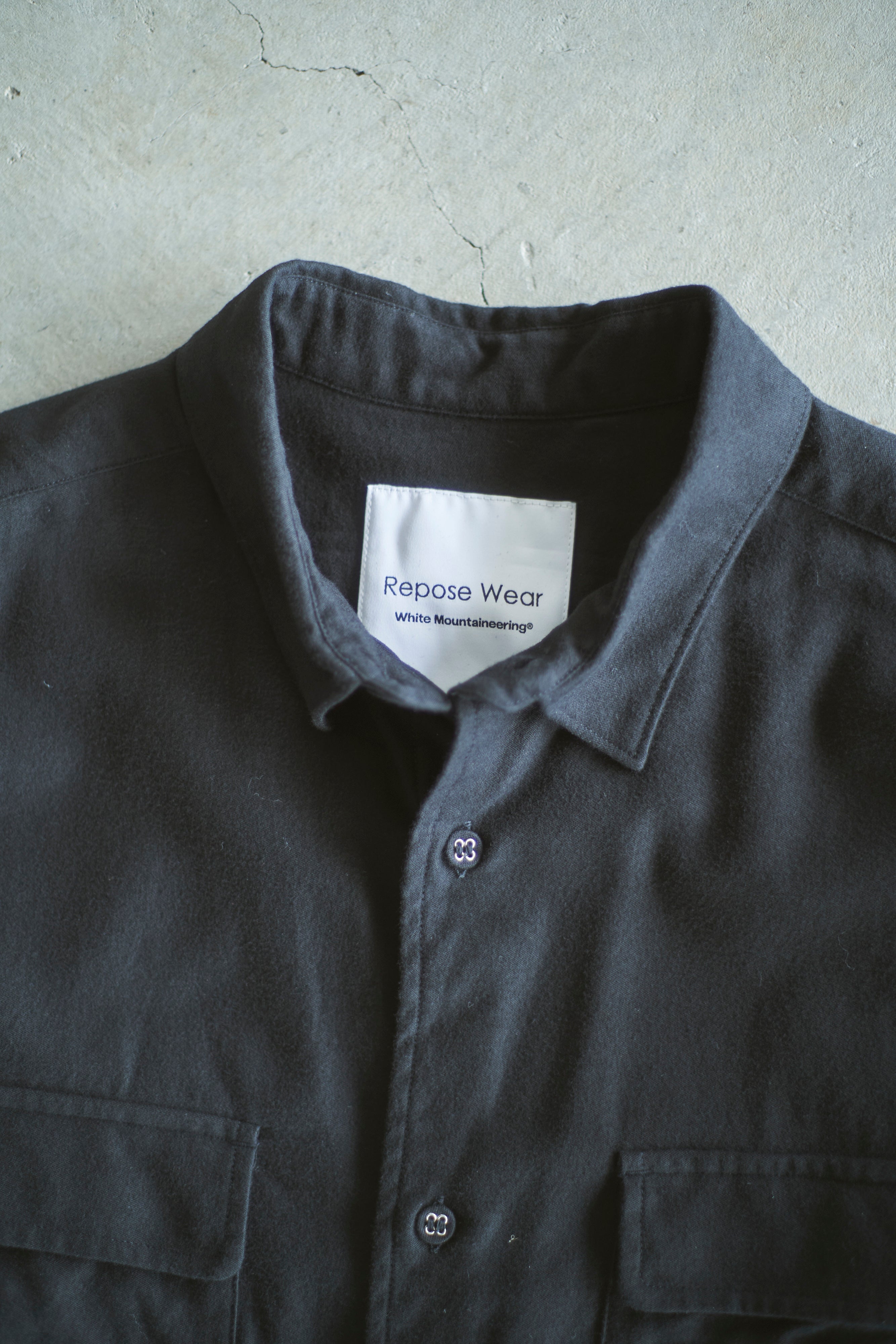 White Mountaineering / MOLESKIN WIDE SHIRT
