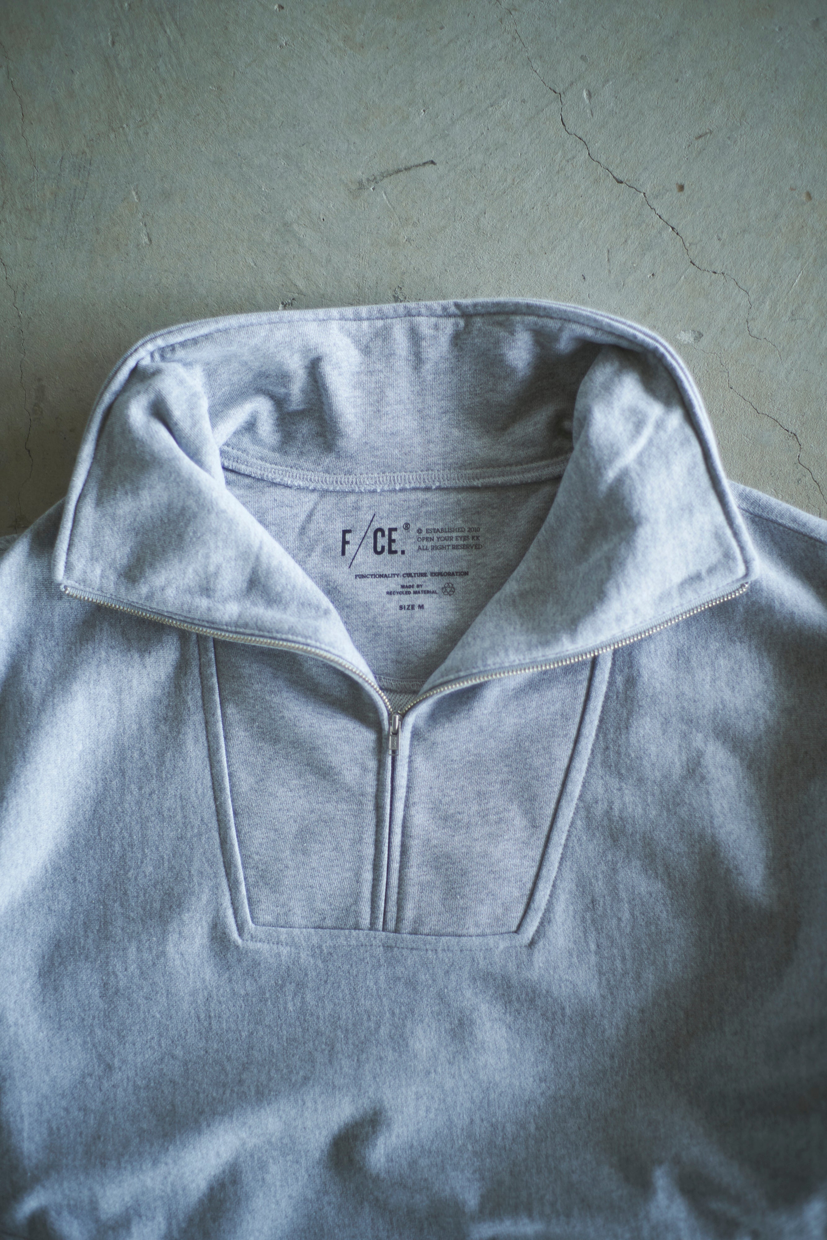 F/CE. / HALF-ZIP SWEAT PO