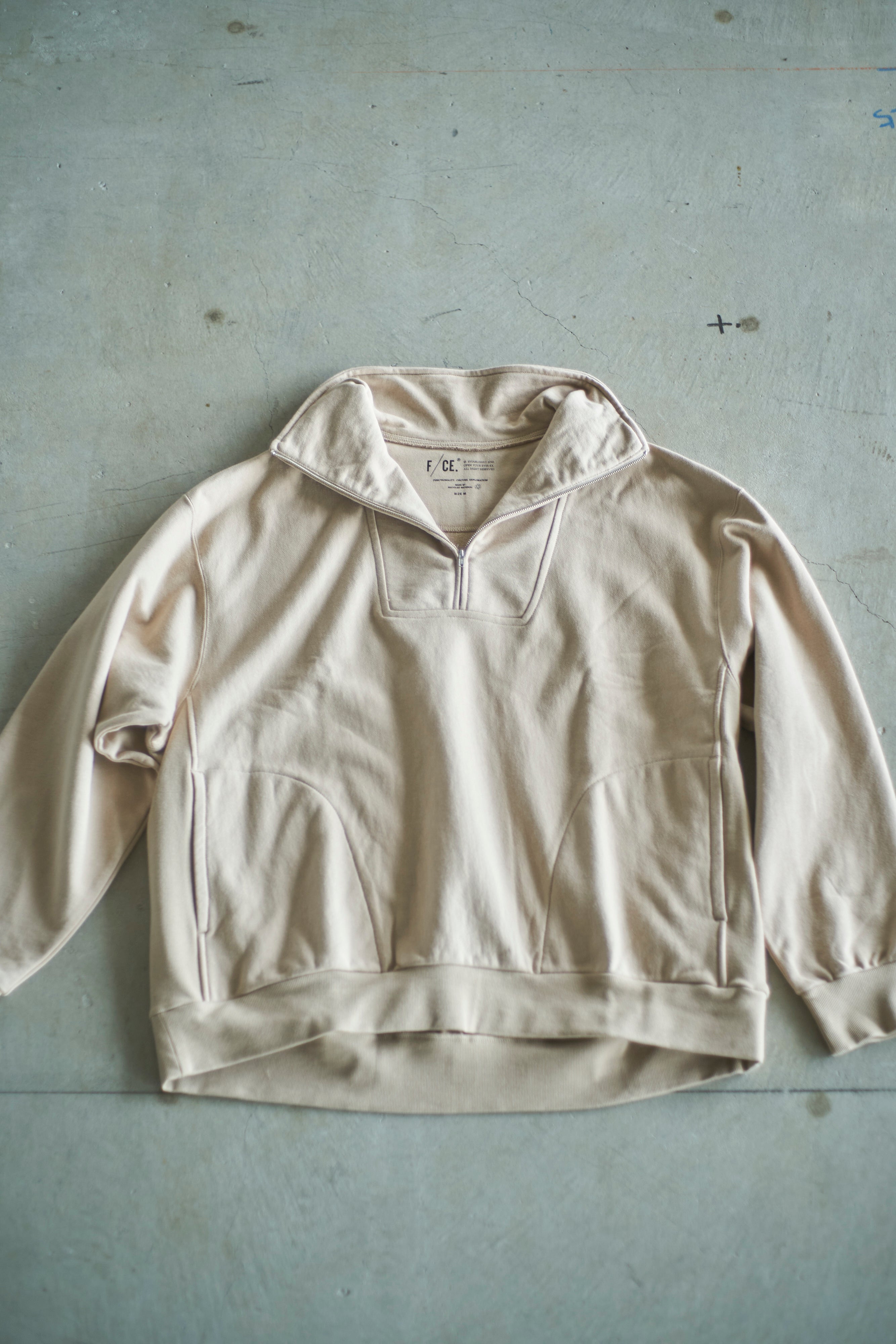 F/CE. / HALF-ZIP SWEAT PO