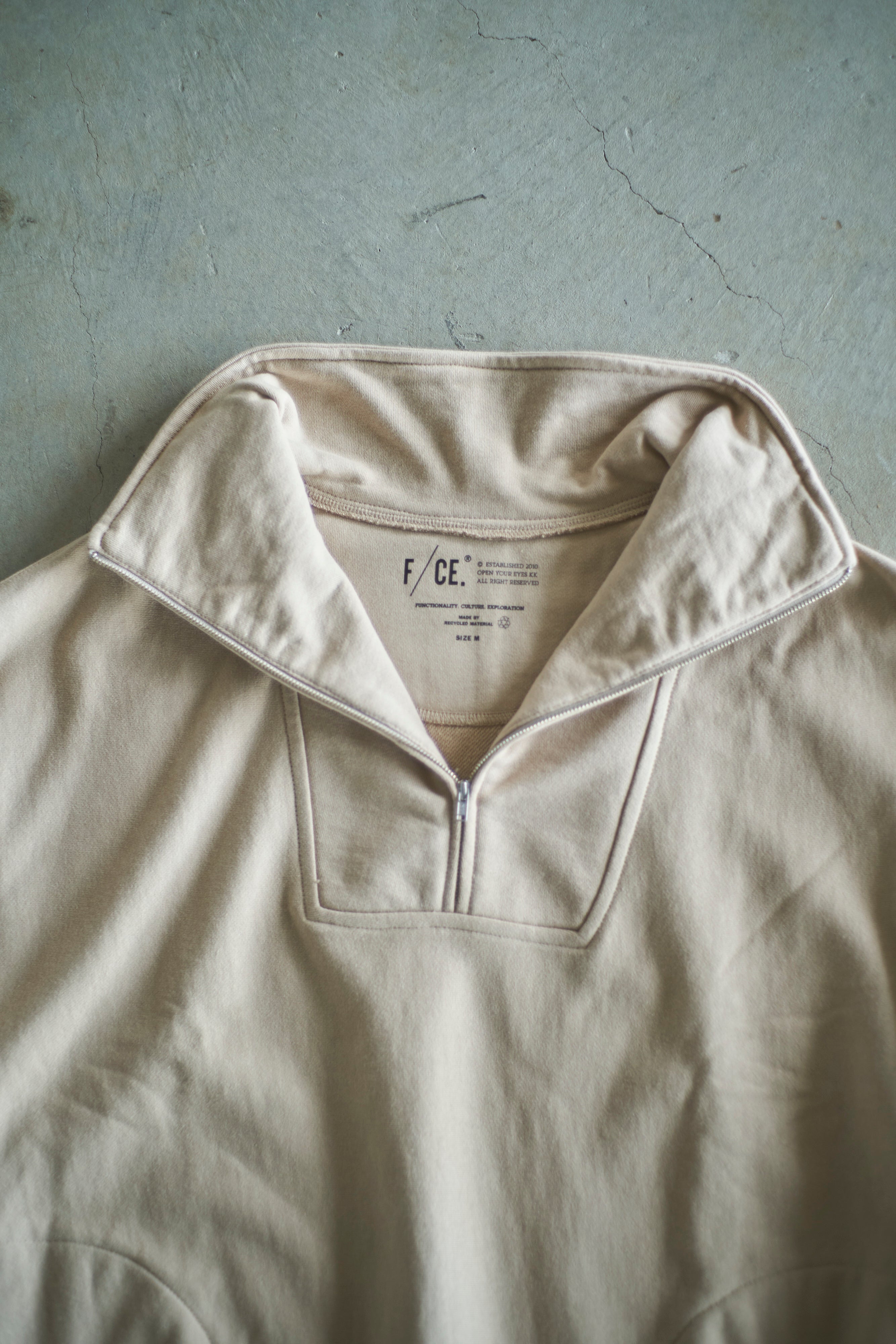 F/CE. / HALF-ZIP SWEAT PO