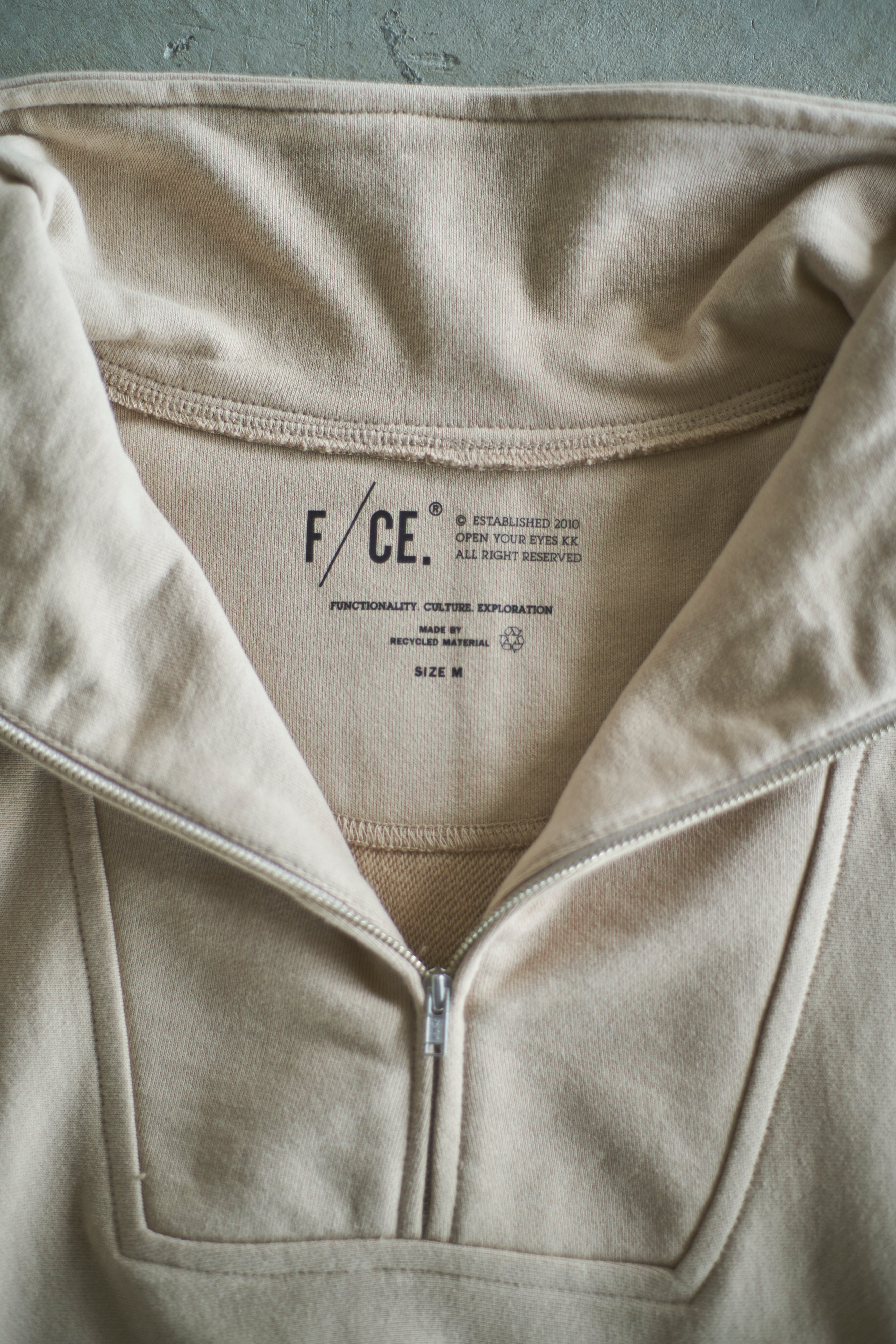 F/CE. / HALF-ZIP SWEAT PO
