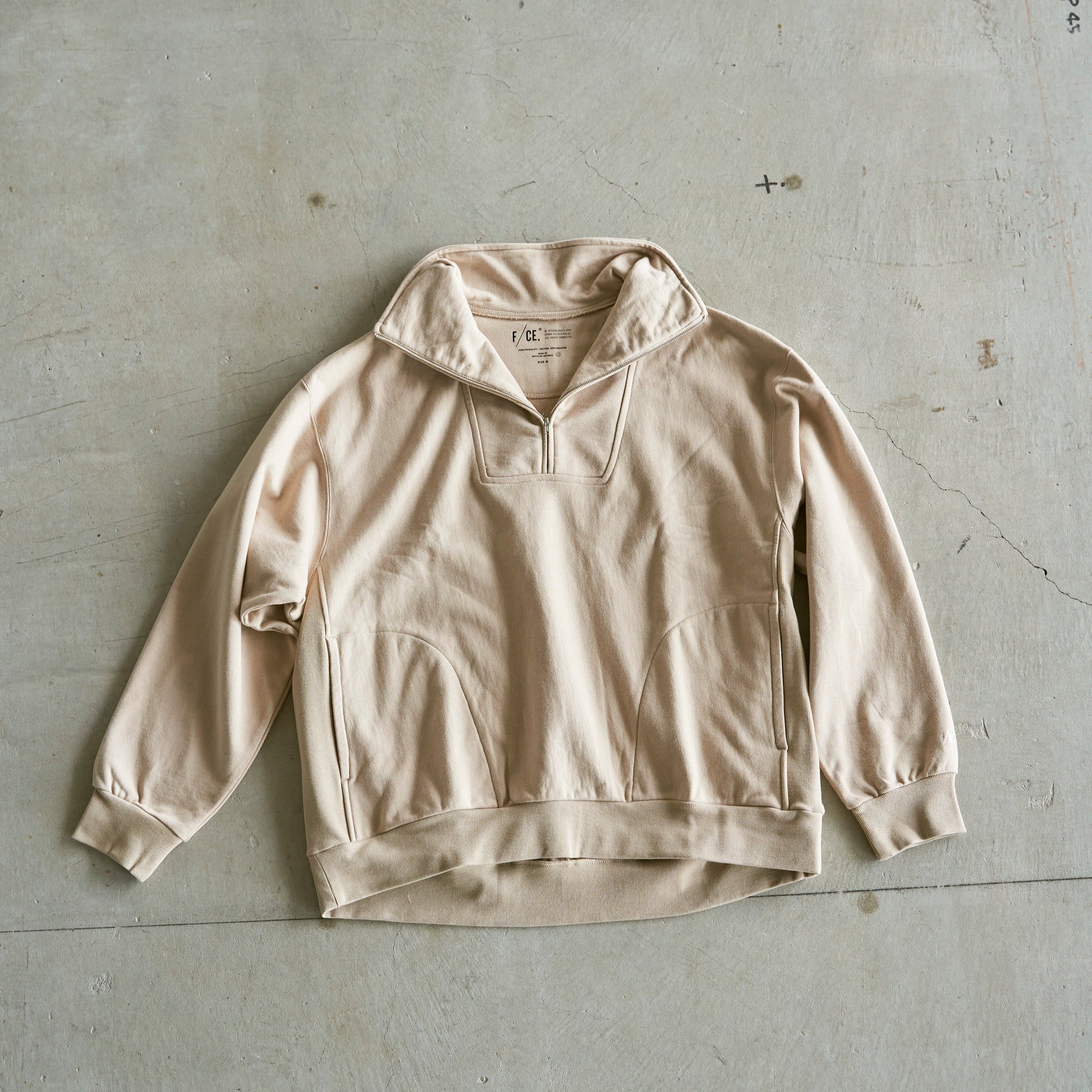 F/CE. / HALF-ZIP SWEAT PO