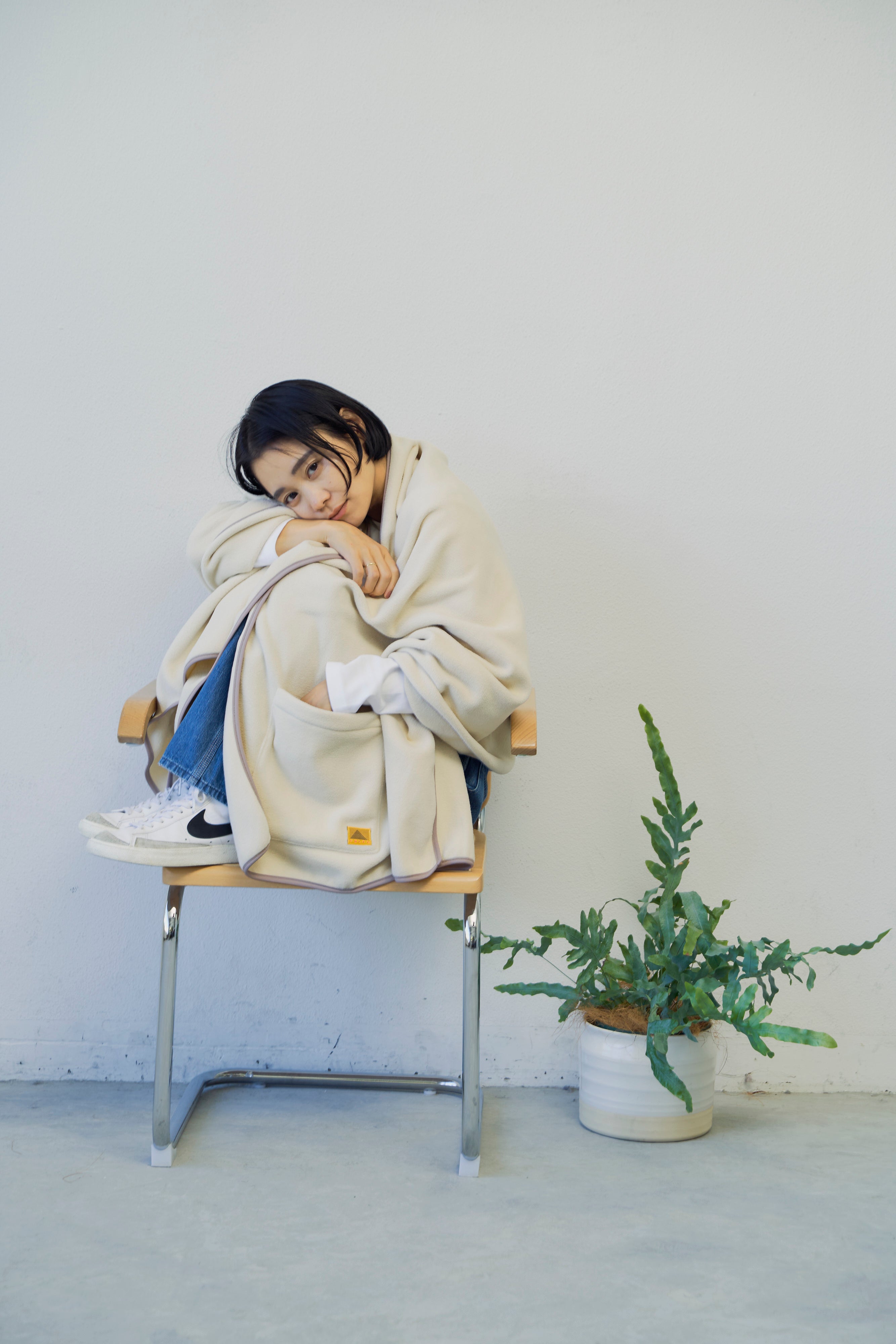 KELTY / 80s Fleece Big Stole