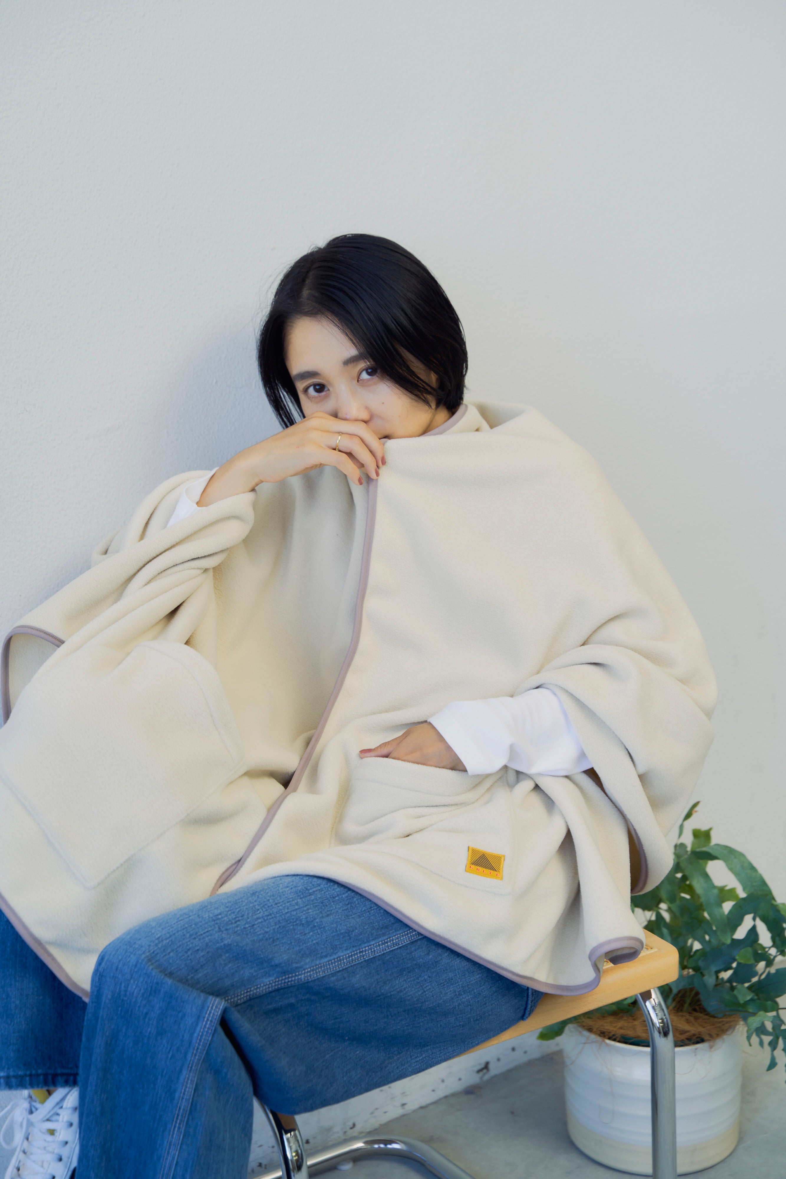 KELTY / 80s Fleece Big Stole