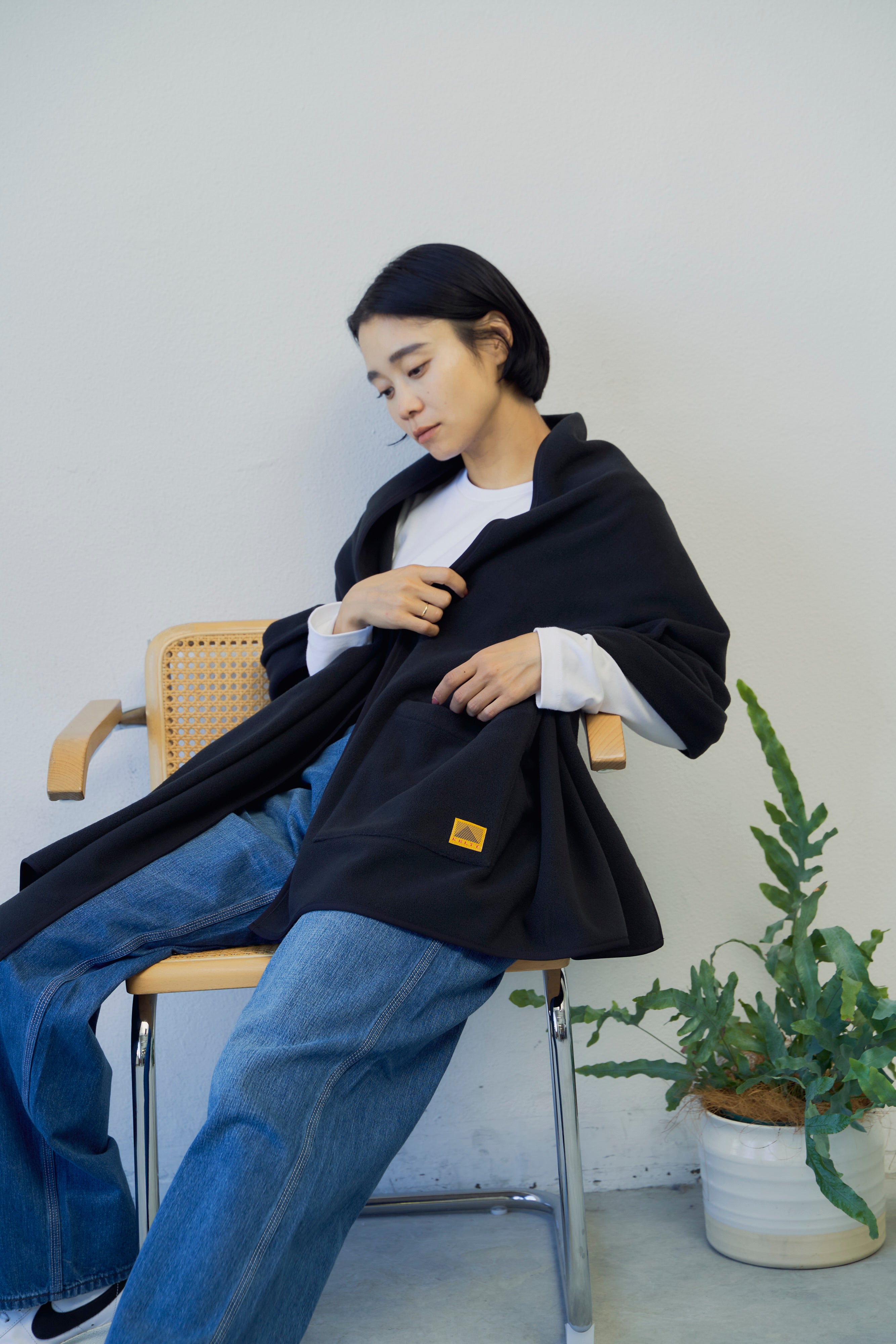 KELTY / 80s Fleece Big Stole