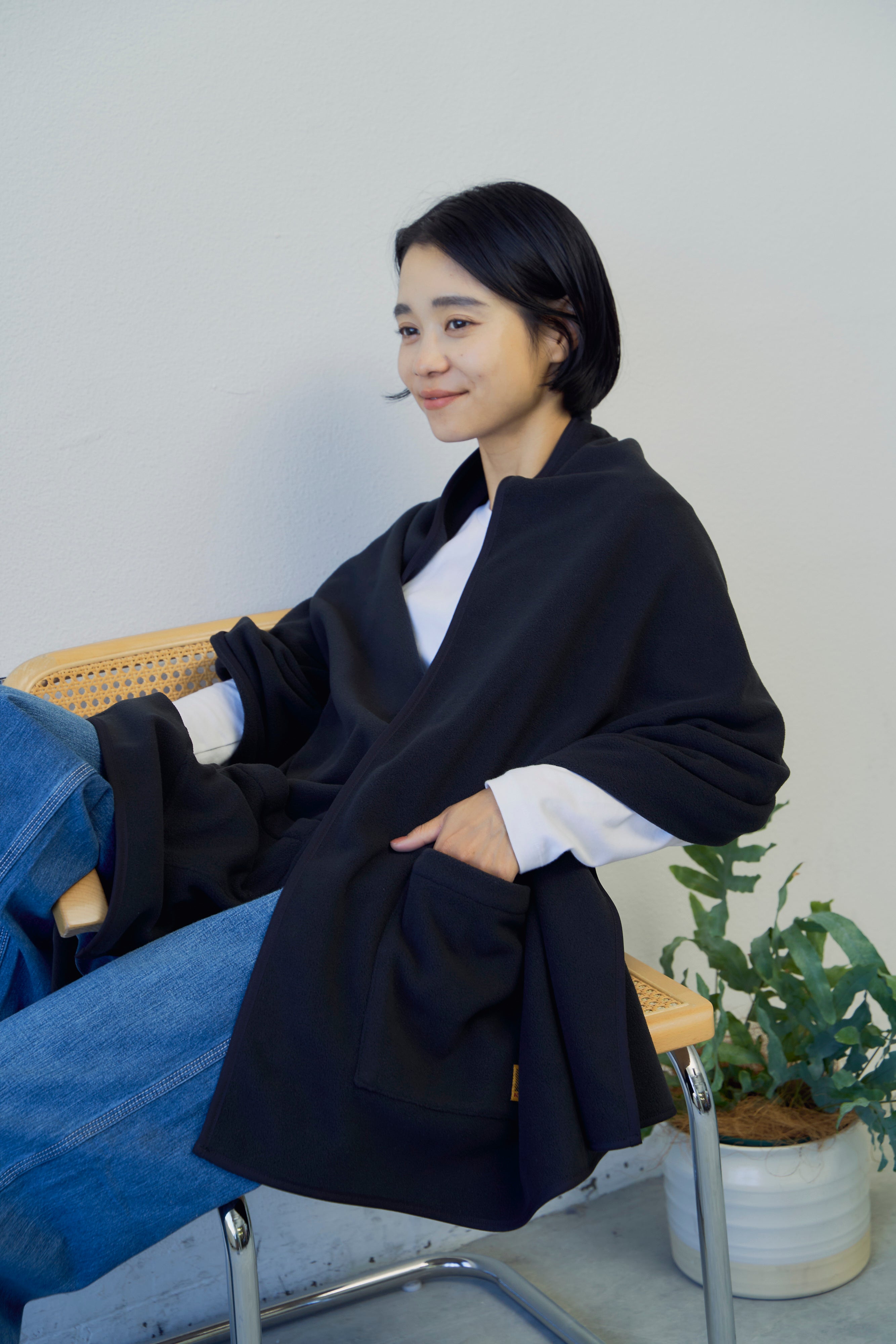 KELTY / 80s Fleece Big Stole