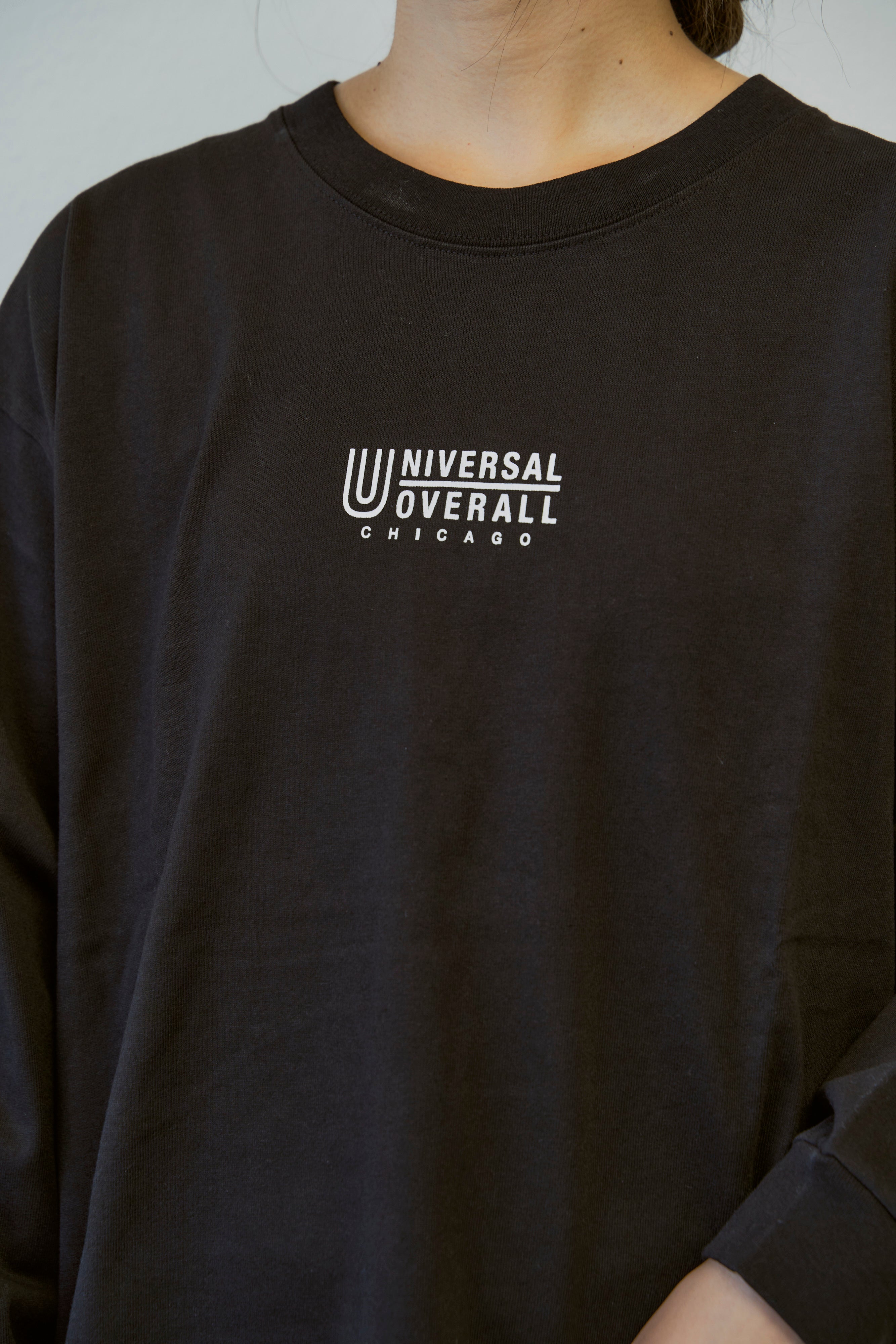 UNIVERSAL OVERALL  / CENTER LOGO L/S