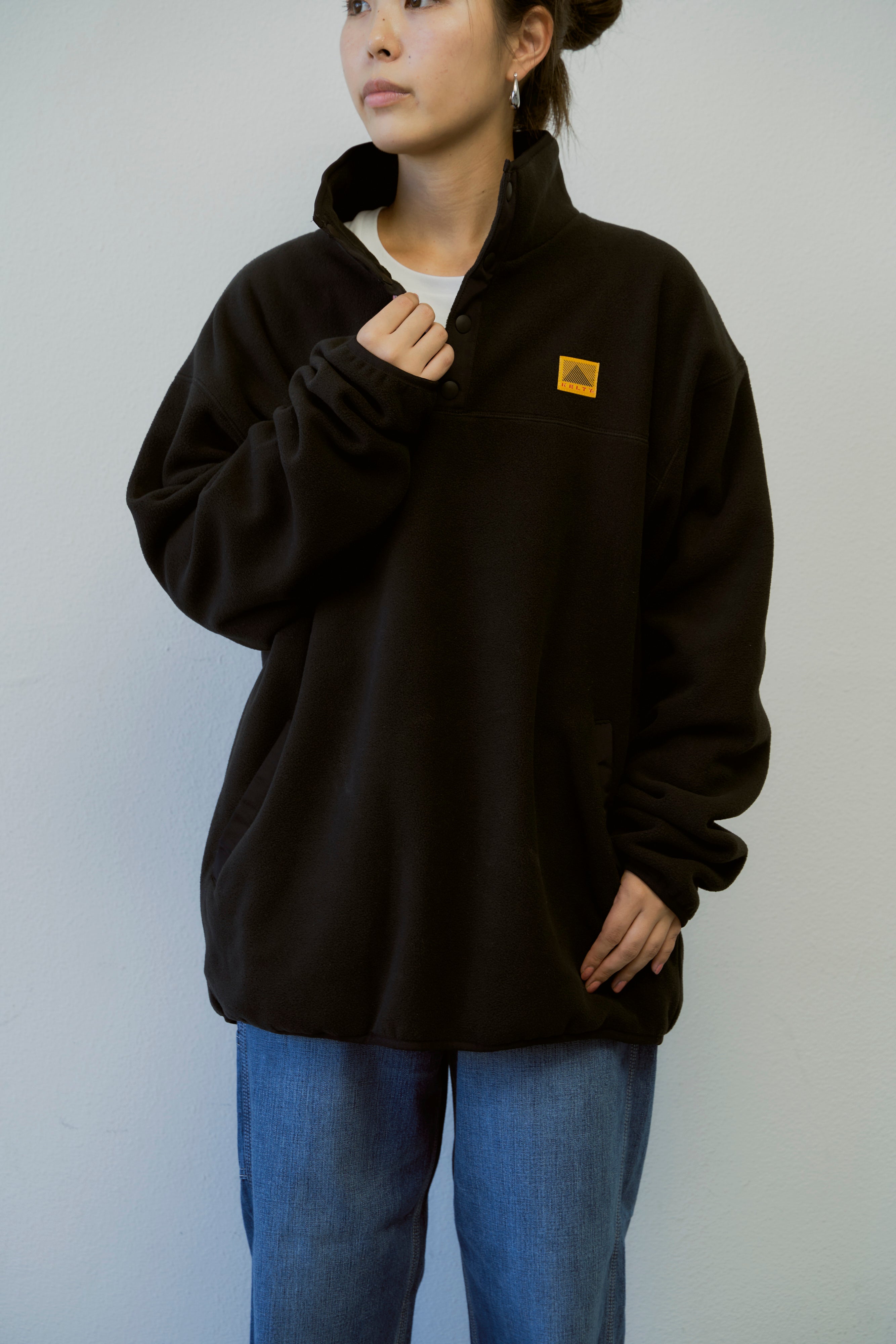 KELTY / 80s Fleece Half Snap Pull Over