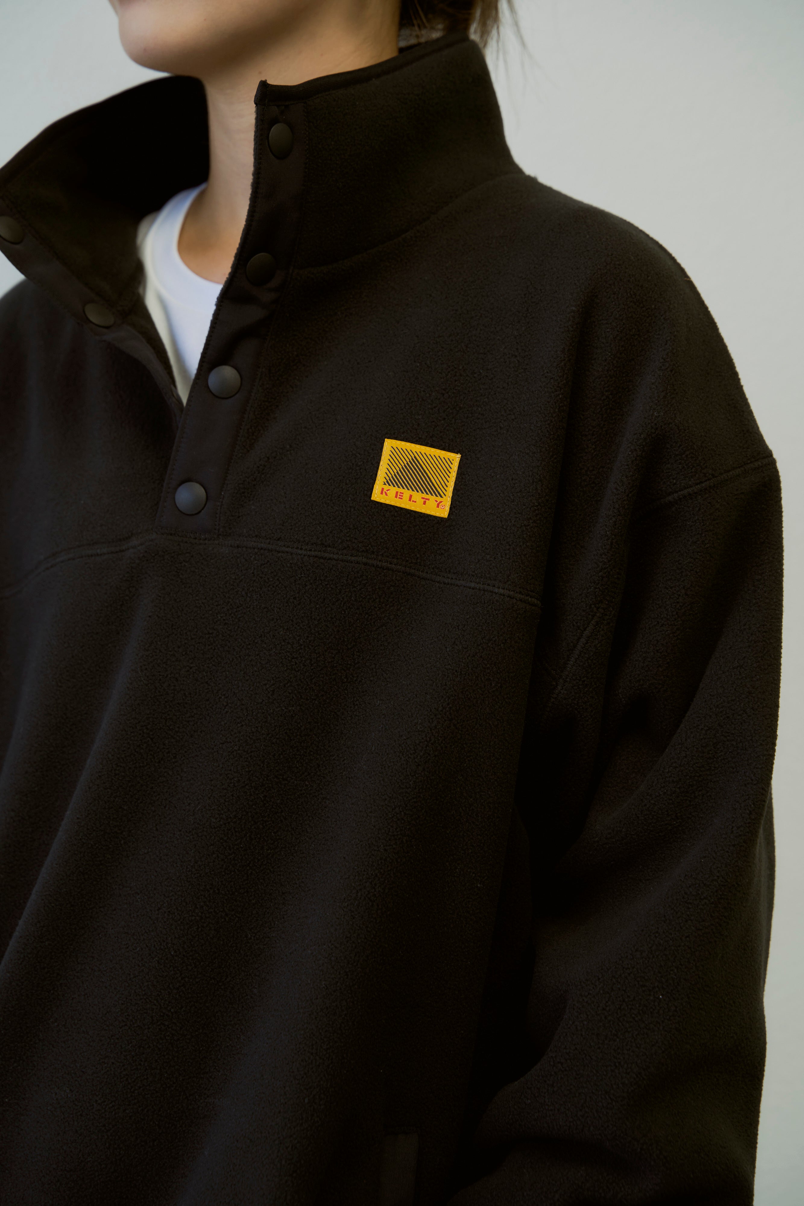 KELTY / 80s Fleece Half Snap Pull Over
