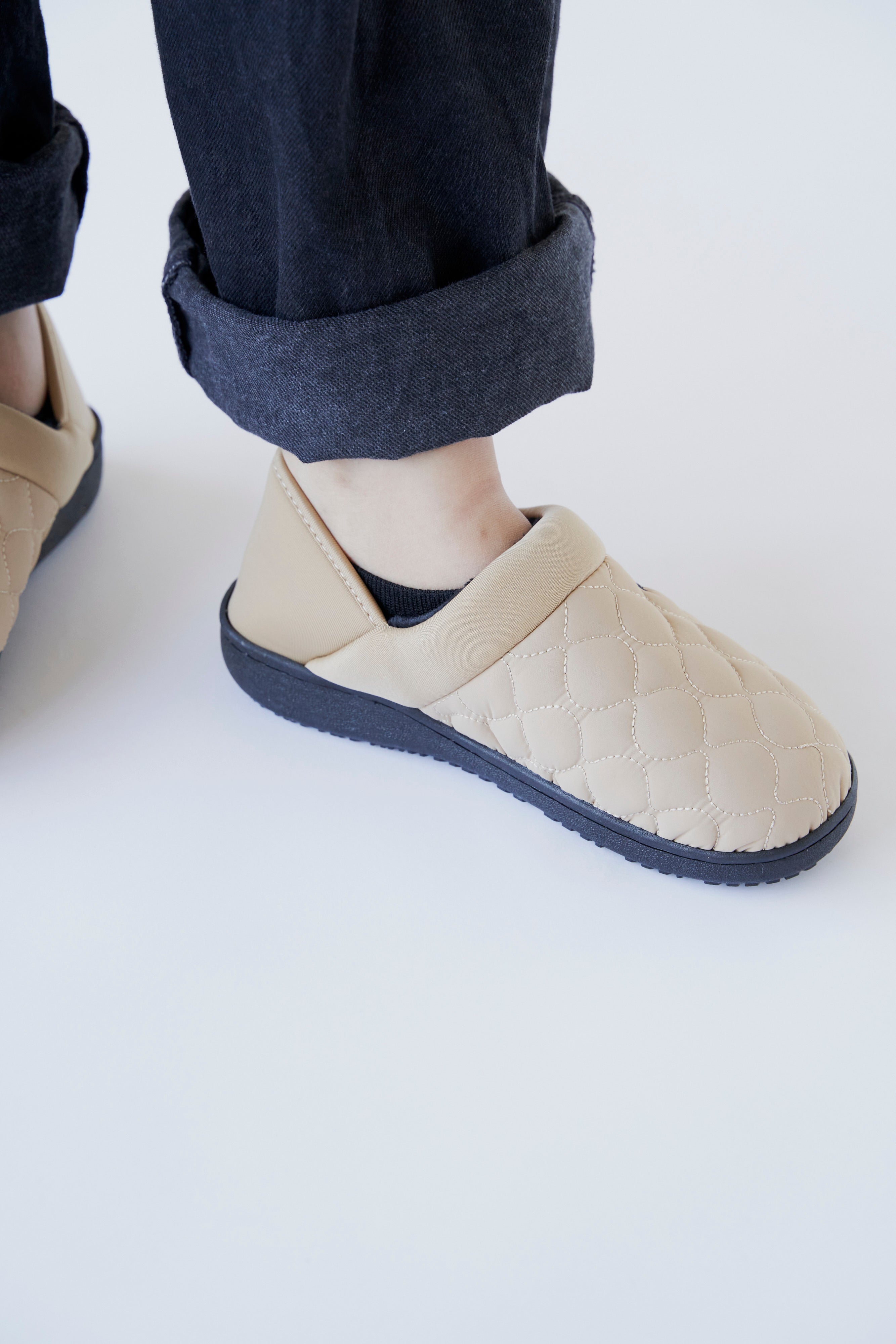 MEI / QUILTING MOC SHOES