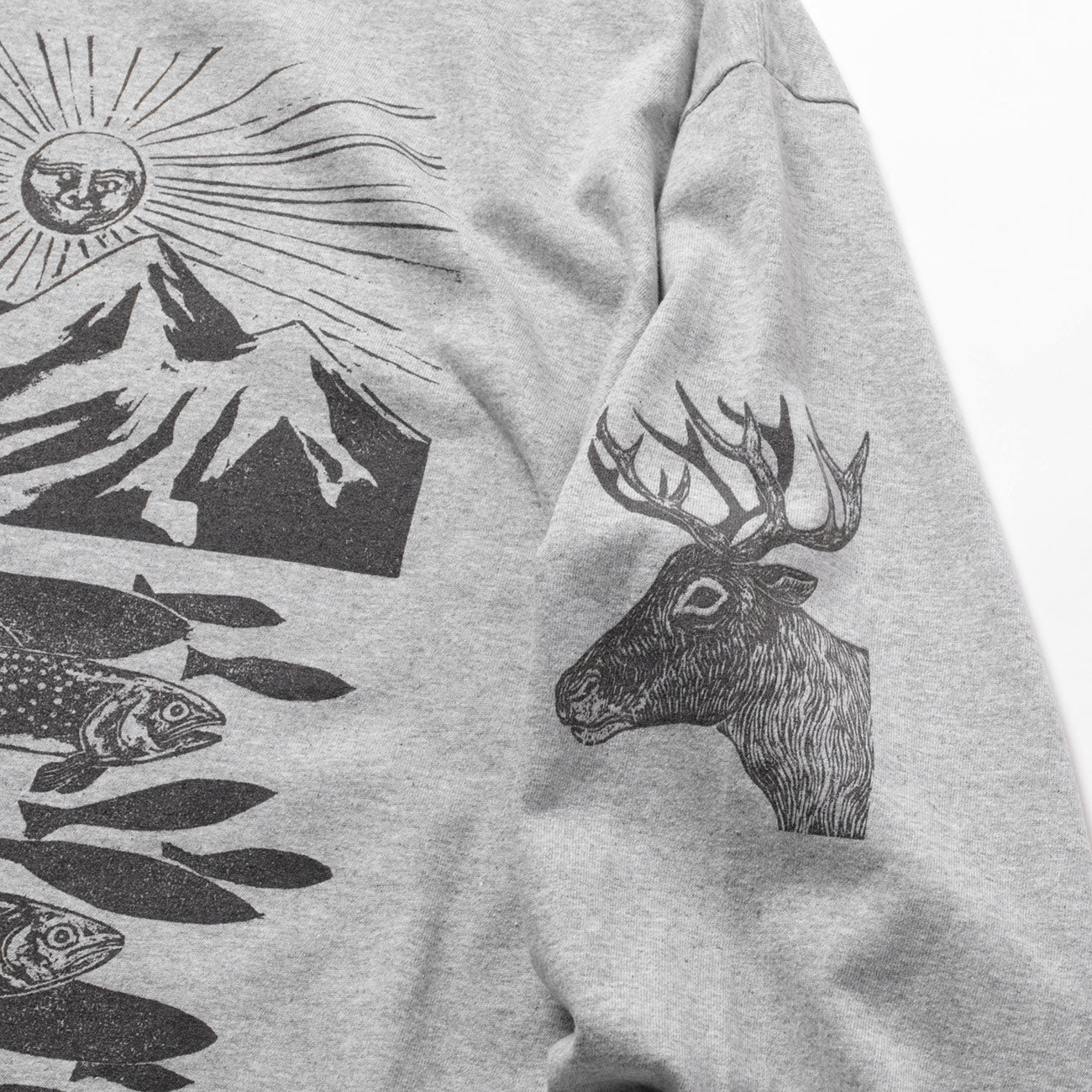 South2west8 / South2 West8 x F.KITAMURA L/S Tee - Cotton Jersey / A