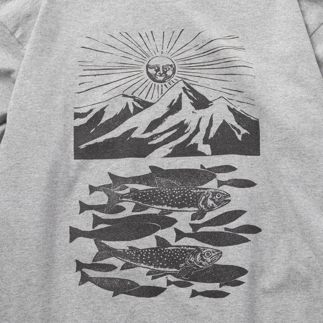 South2west8 / South2 West8 x F.KITAMURA L/S Tee - Cotton Jersey / A