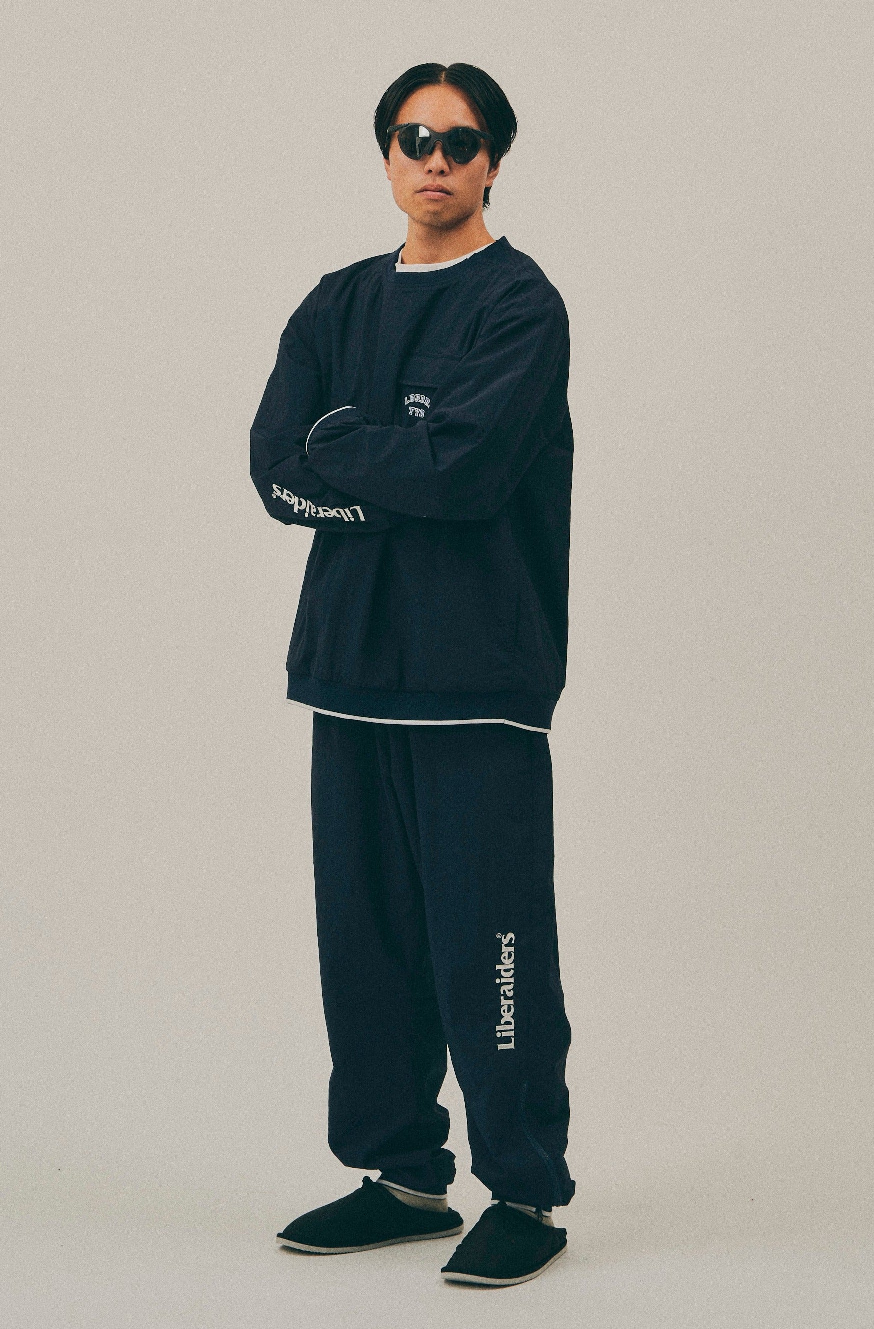 Liberaiders / LR NYLON CREWNECK