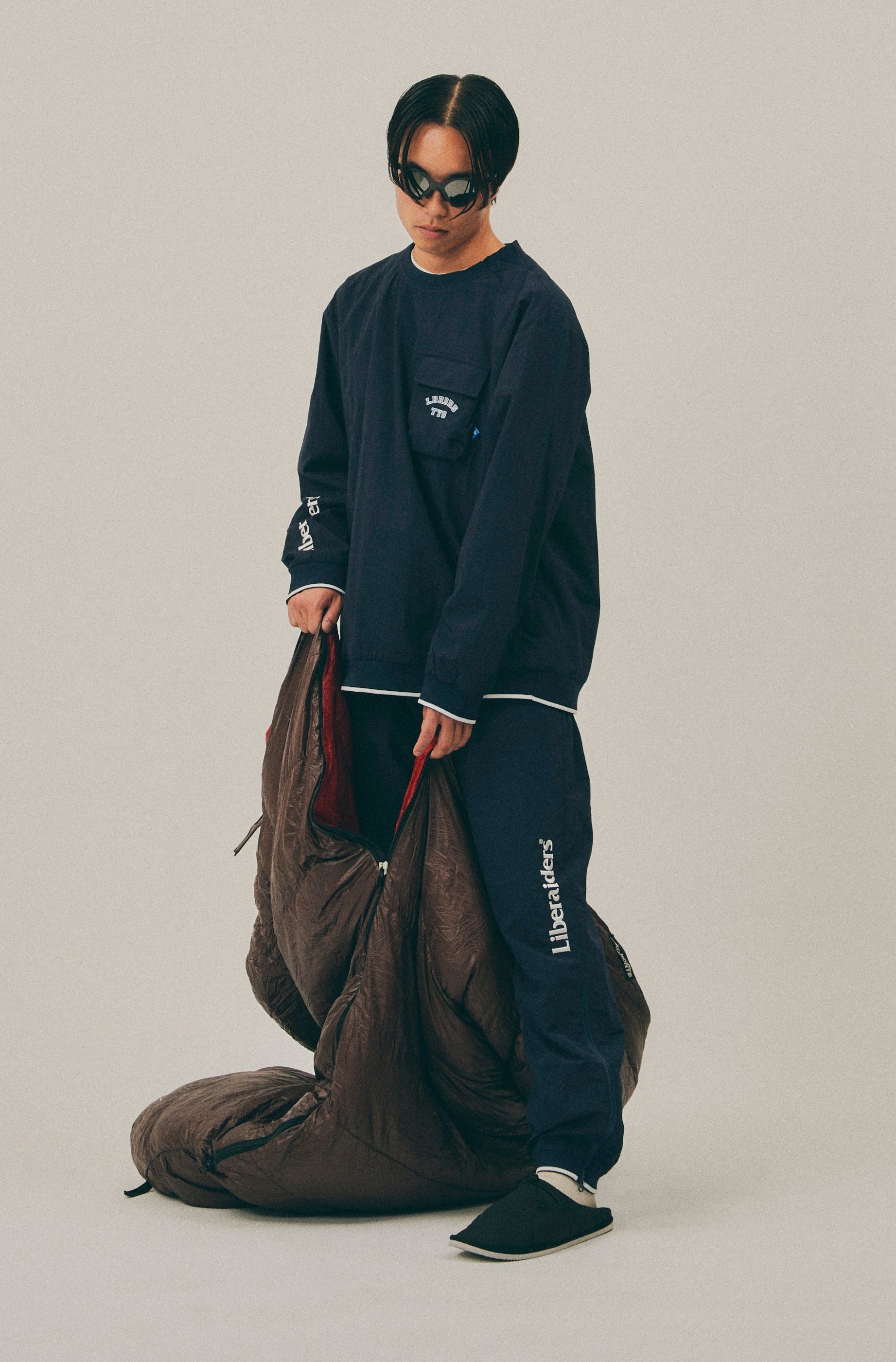 Liberaiders / LR NYLON CREWNECK