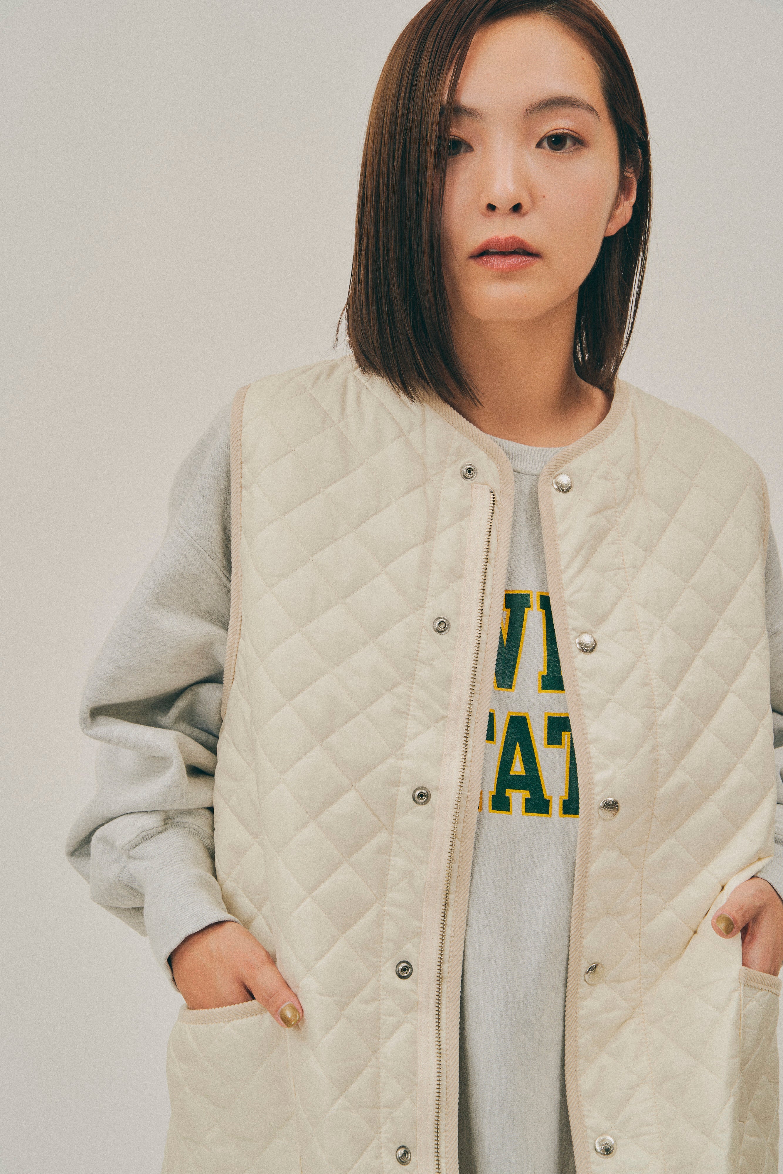 UNIVERSAL OVERALL / QUILT LONG VEST