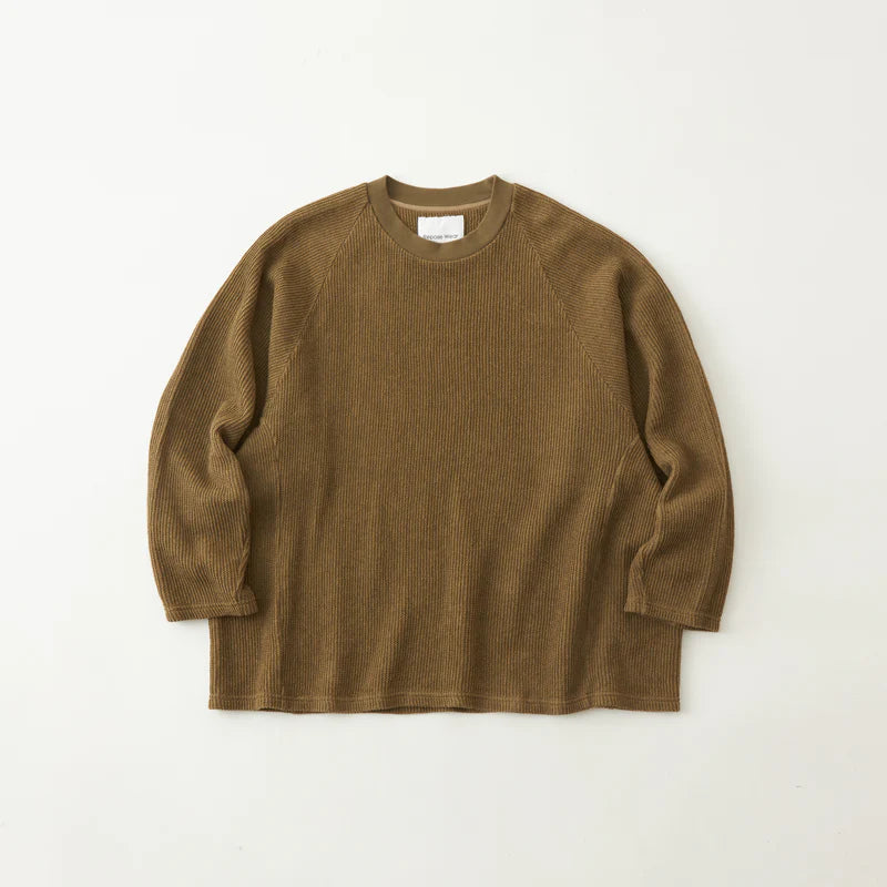 White Mountaineering / RASCHEL RAGLAN OVER SIZED PULLOVER