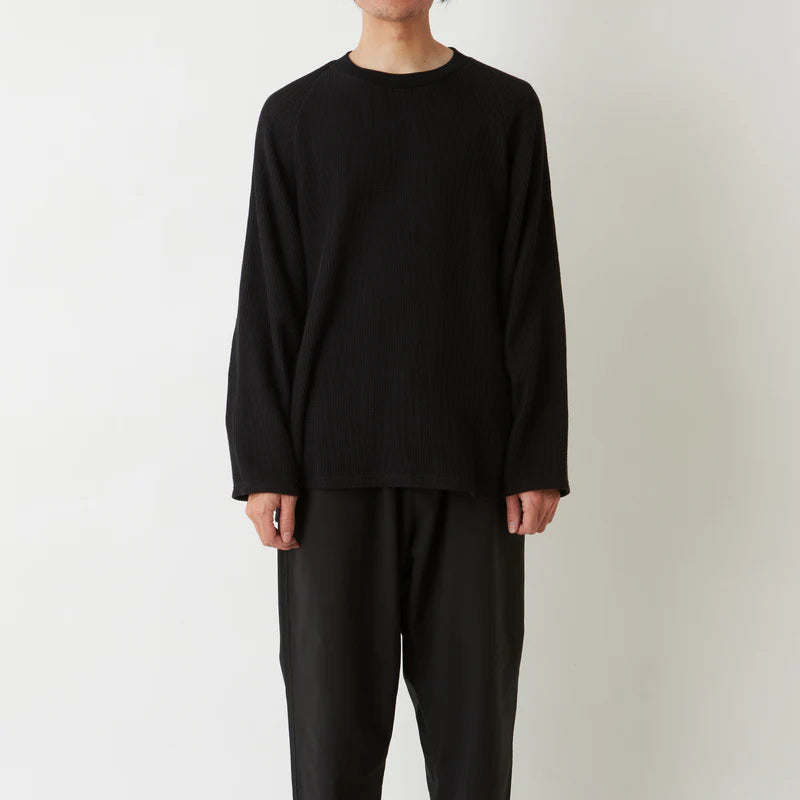White Mountaineering / RASCHEL RAGLAN OVER SIZED PULLOVER