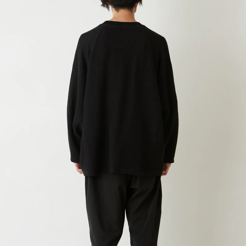 White Mountaineering / RASCHEL RAGLAN OVER SIZED PULLOVER