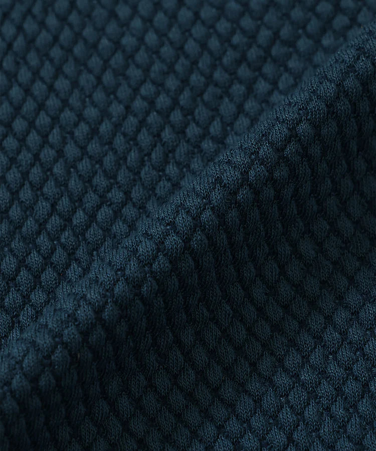 NANGA / RINGER COLLAR PANEL TEE