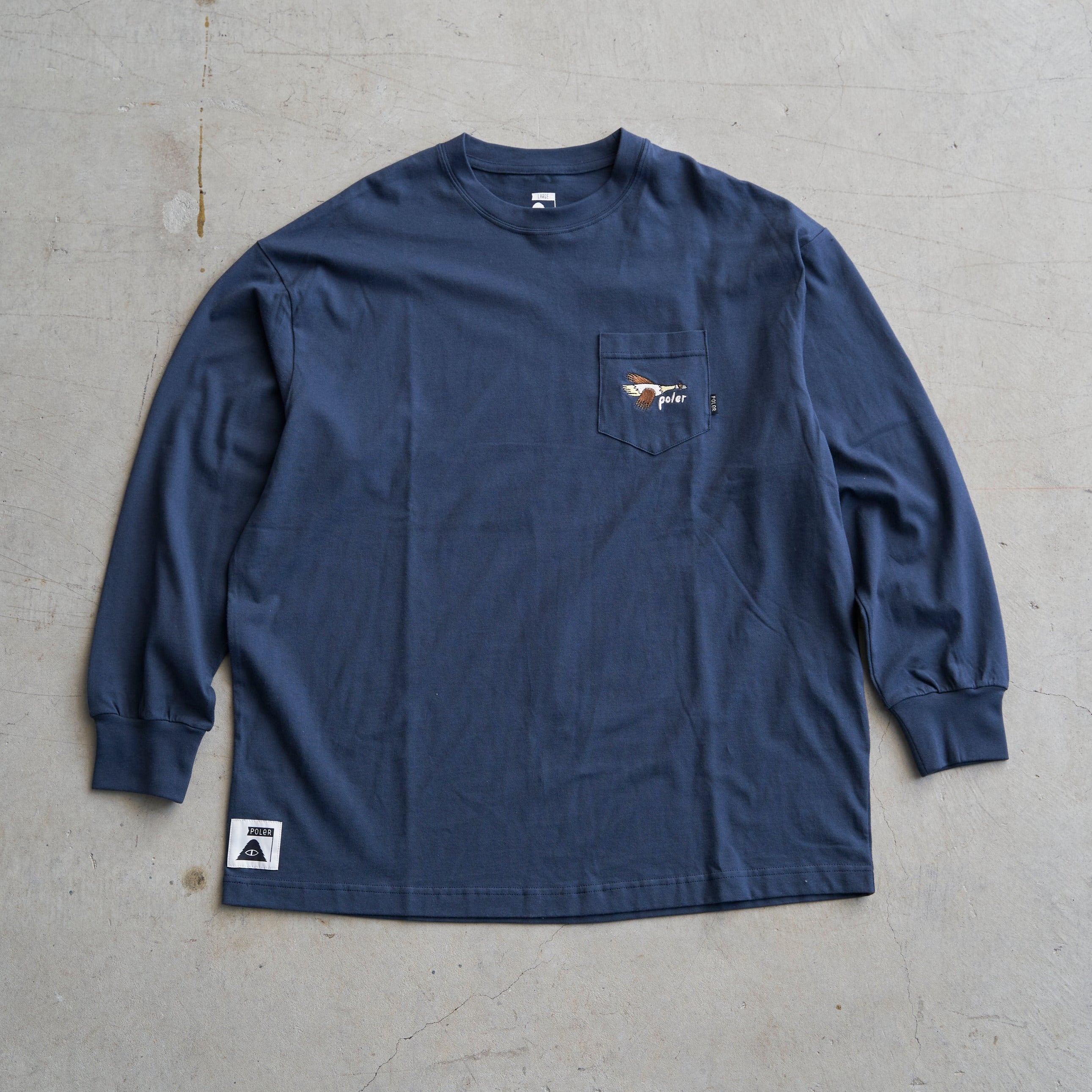 POLER / GOOSEY POCKET L/S TEE