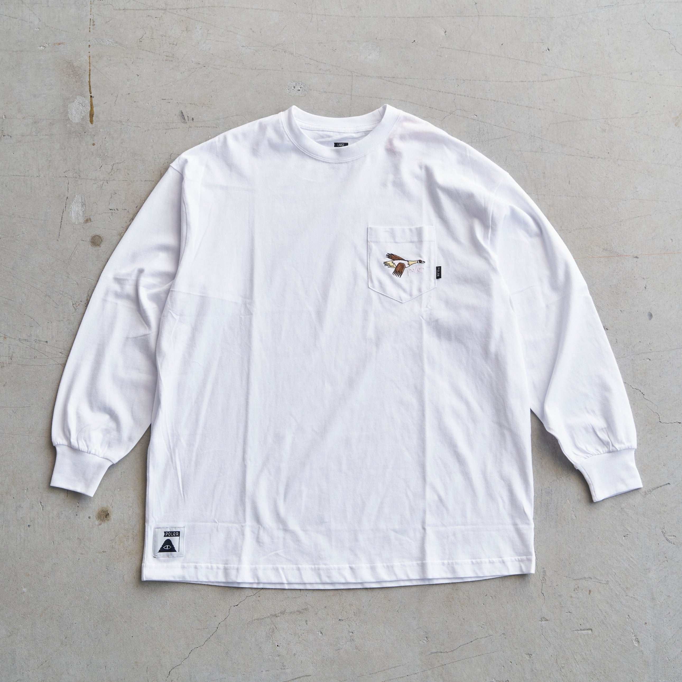 POLER / GOOSEY POCKET L/S TEE