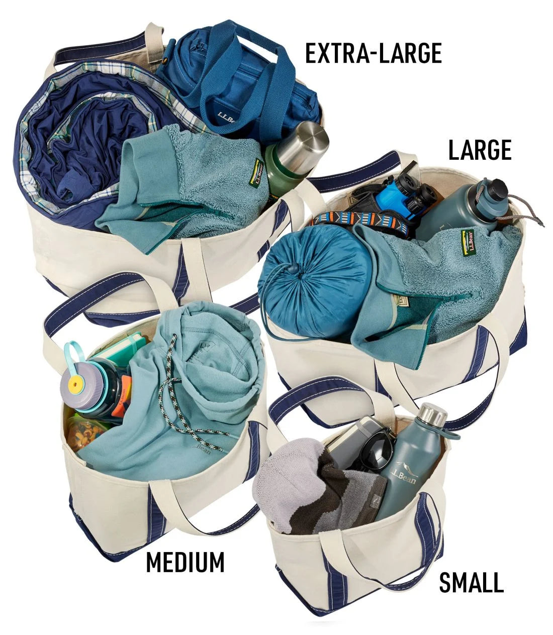 L.L.Bean / Boat and Tote, Open-Top Large with Regular handles