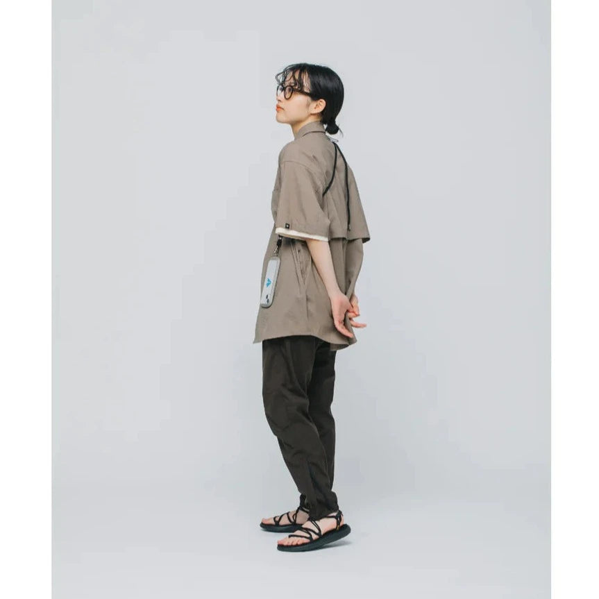 PAPERSKY / HIKE&BIKE DOTS BIG HALF SHIRTS