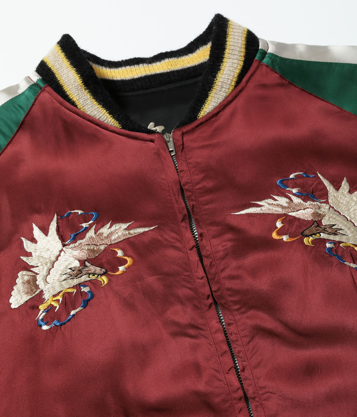 TAILOR TOYO / Lot No. TT15713-119 / Early 1950s Style Acetate Souvenir Jacket “KOSHO & CO.” Special Edition “PIT VIPER” × “EAGLE & SNAKE”