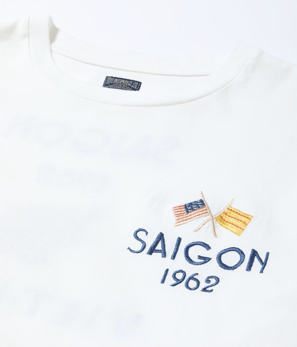 TAILOR TOYO / Lot No. TT79590 / SUKA T-SHIRT EMBROIDERED “SAIGON VIET-NAM”