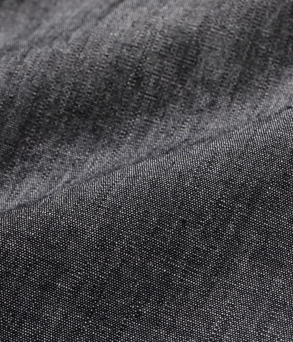 SUGAR CANE / BLACK CHANBRAY WORK SHIRTS L/S