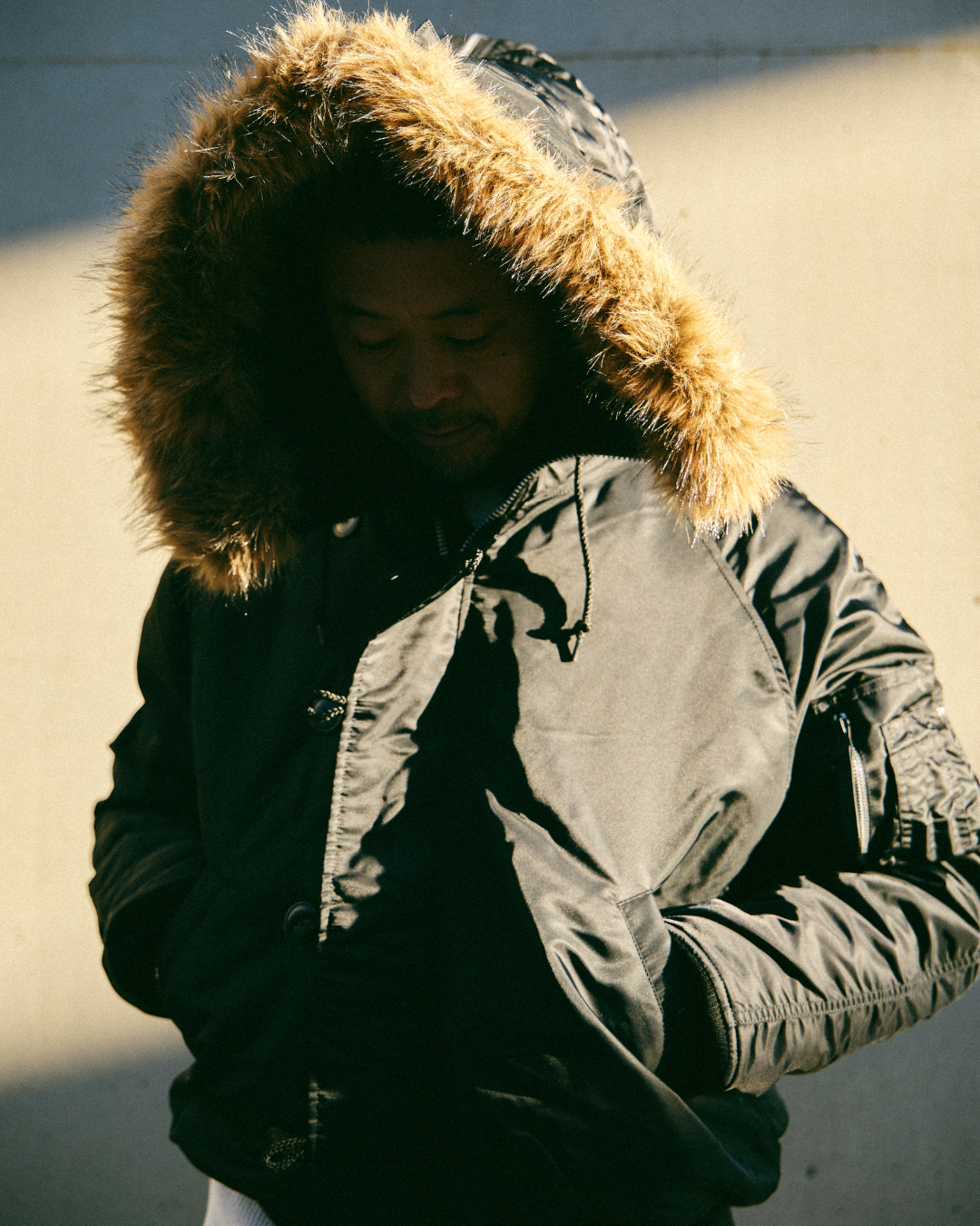 VA / N-2B フライトナイロンジャケット