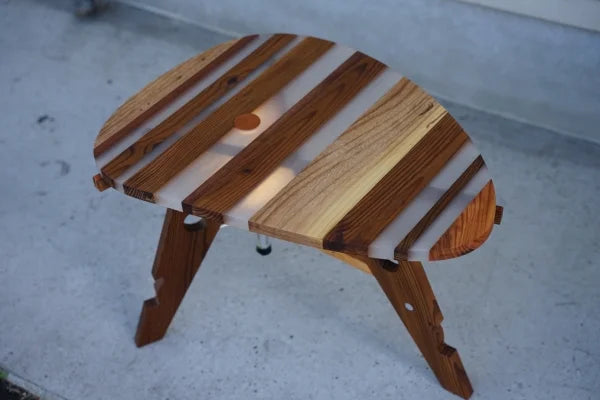 ki-no / Aa Oval Side Table