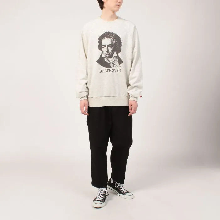 Healthknit / classic sweat crew LS beethoven