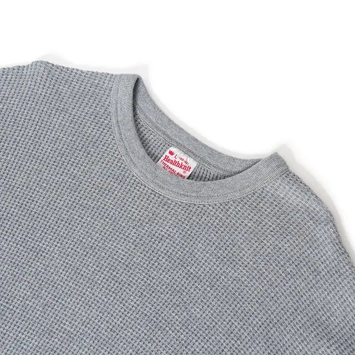Healthknit / THERMAL KING WAFFLE CREW NECK L/S