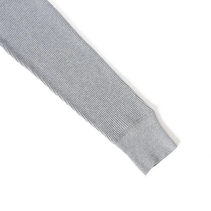 Healthknit / THERMAL KING WAFFLE CREW NECK L/S
