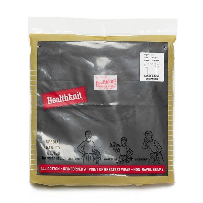 Healthknit / tompkins jersy crewneck S/S